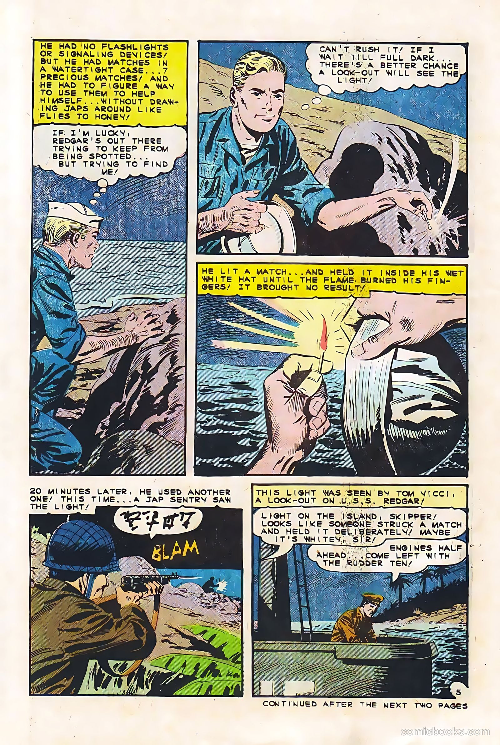 Fightin' Navy #121 (1965) — page 22 of 36