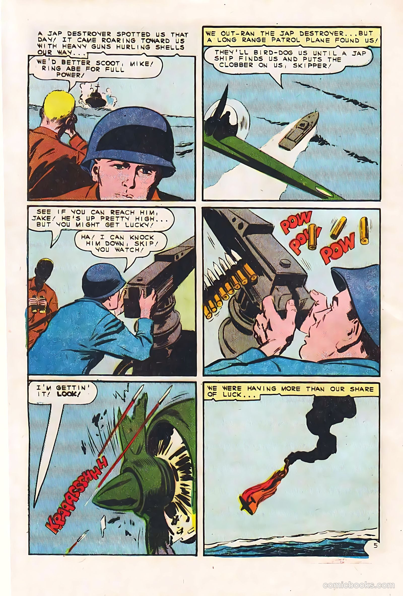 Fightin' Navy #121 (1965) — page 32 of 36
