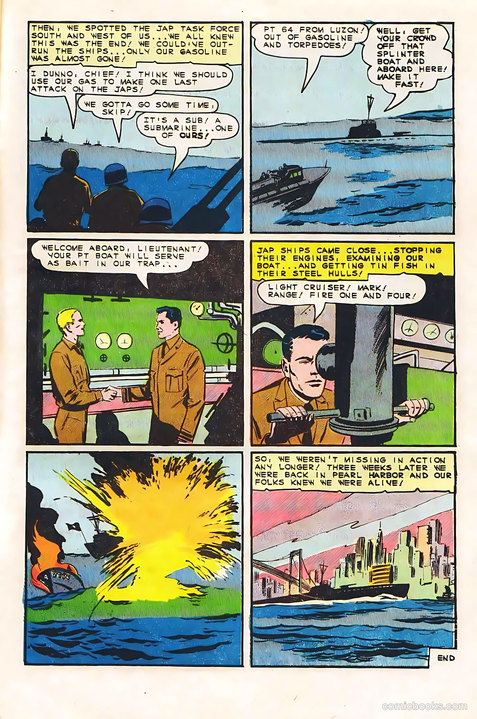 Fightin' Navy #121 (1965) — page 33 of 36