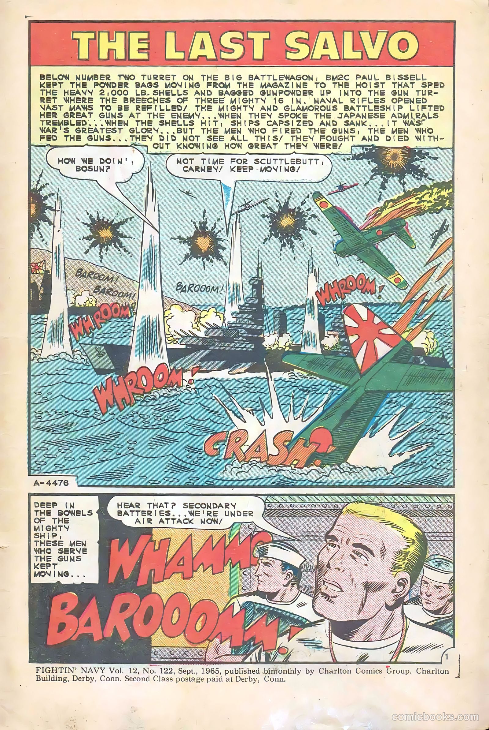 Fightin' Navy #122 (1965) — page 3 of 36
