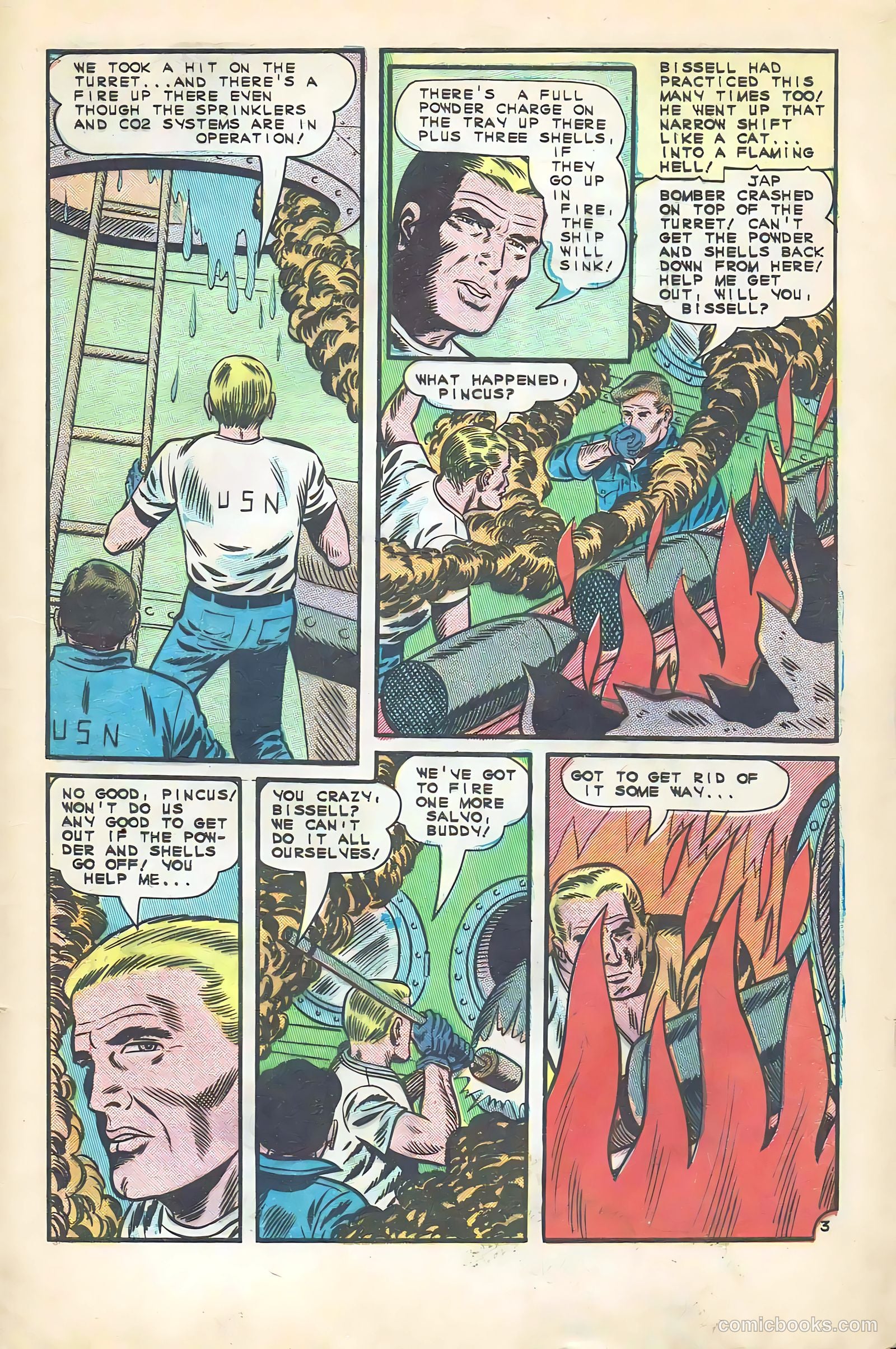 Fightin' Navy #122 (1965) — page 5 of 36
