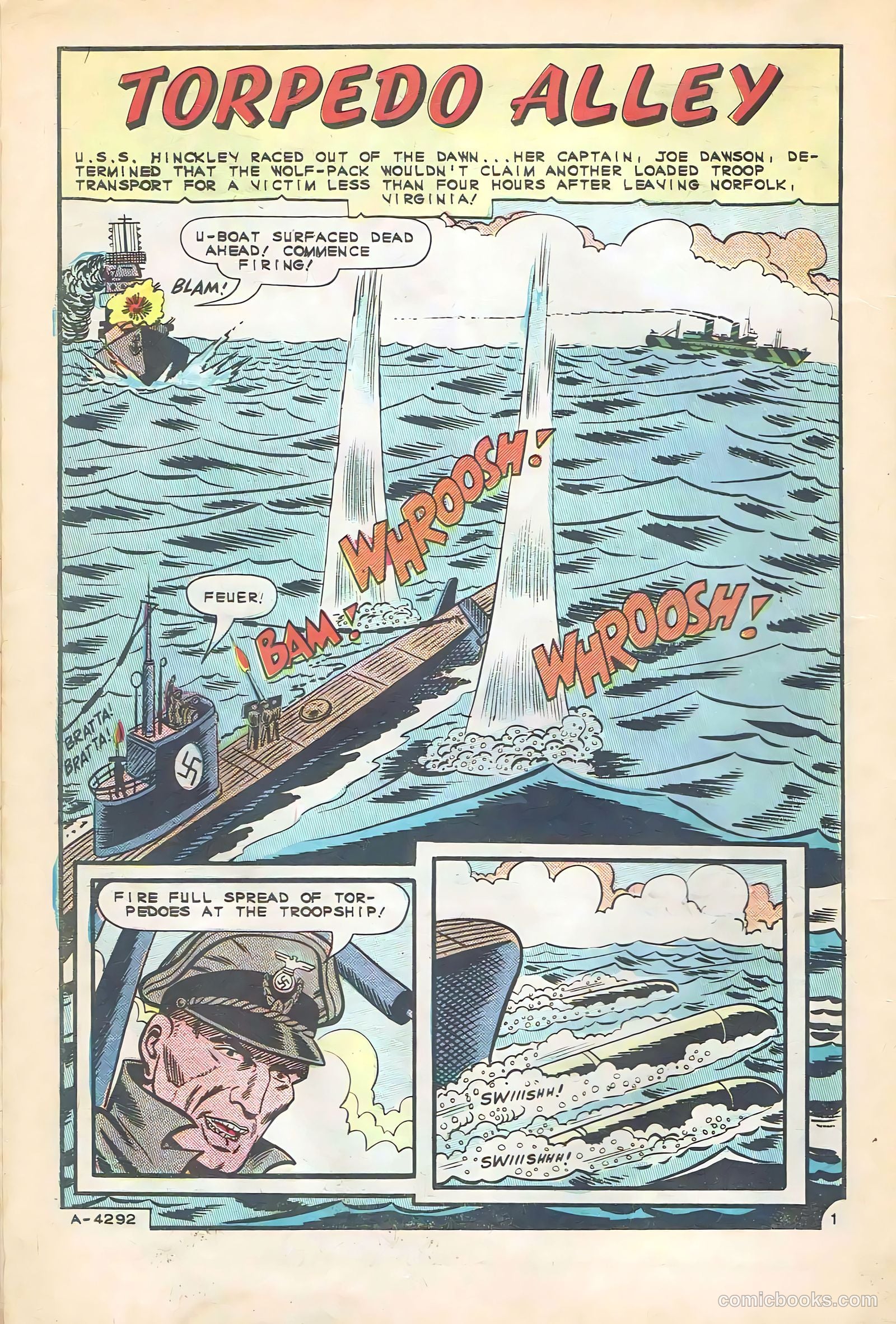 Fightin' Navy #122 (1965) — page 10 of 36