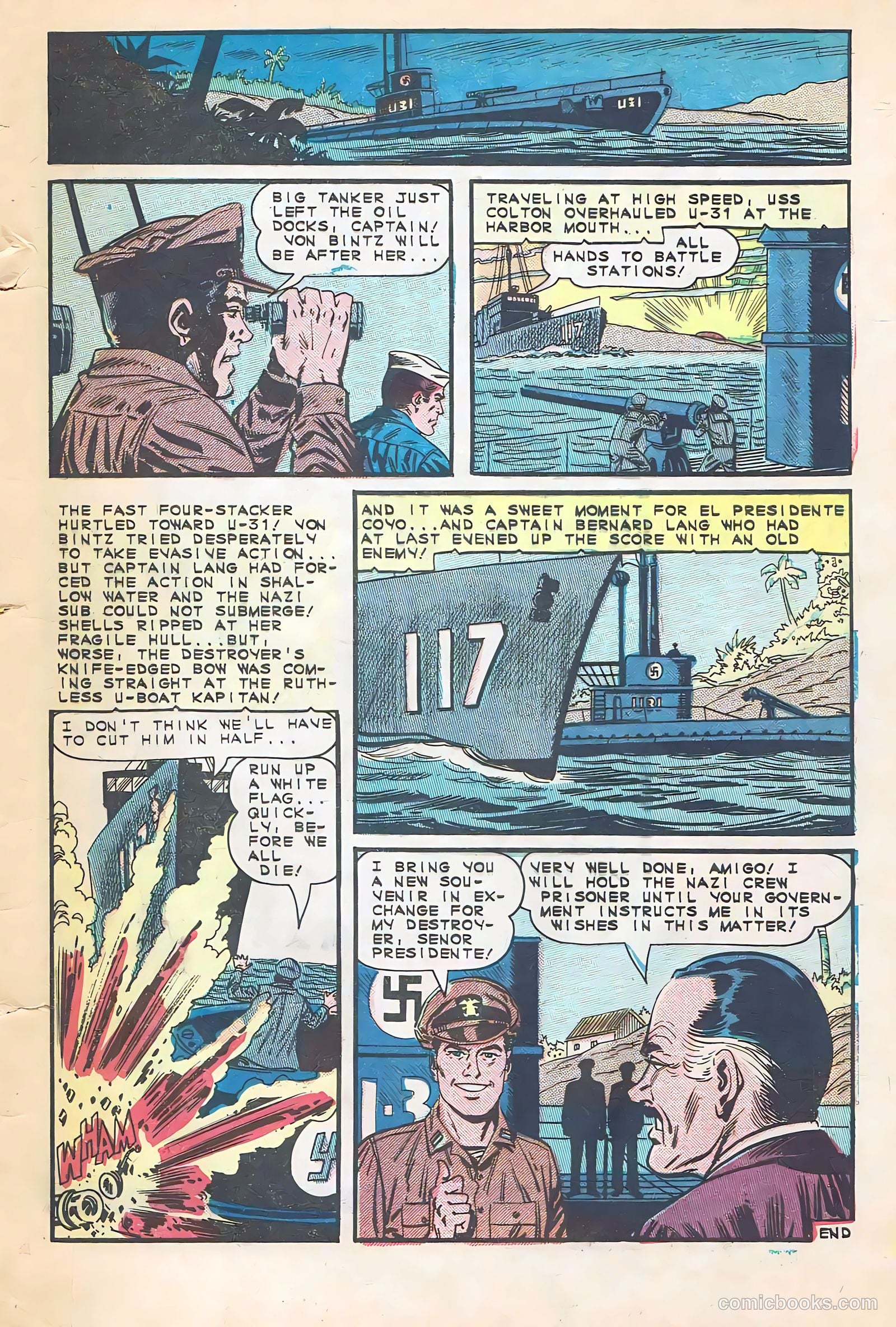 Fightin' Navy #122 (1965) — page 33 of 36