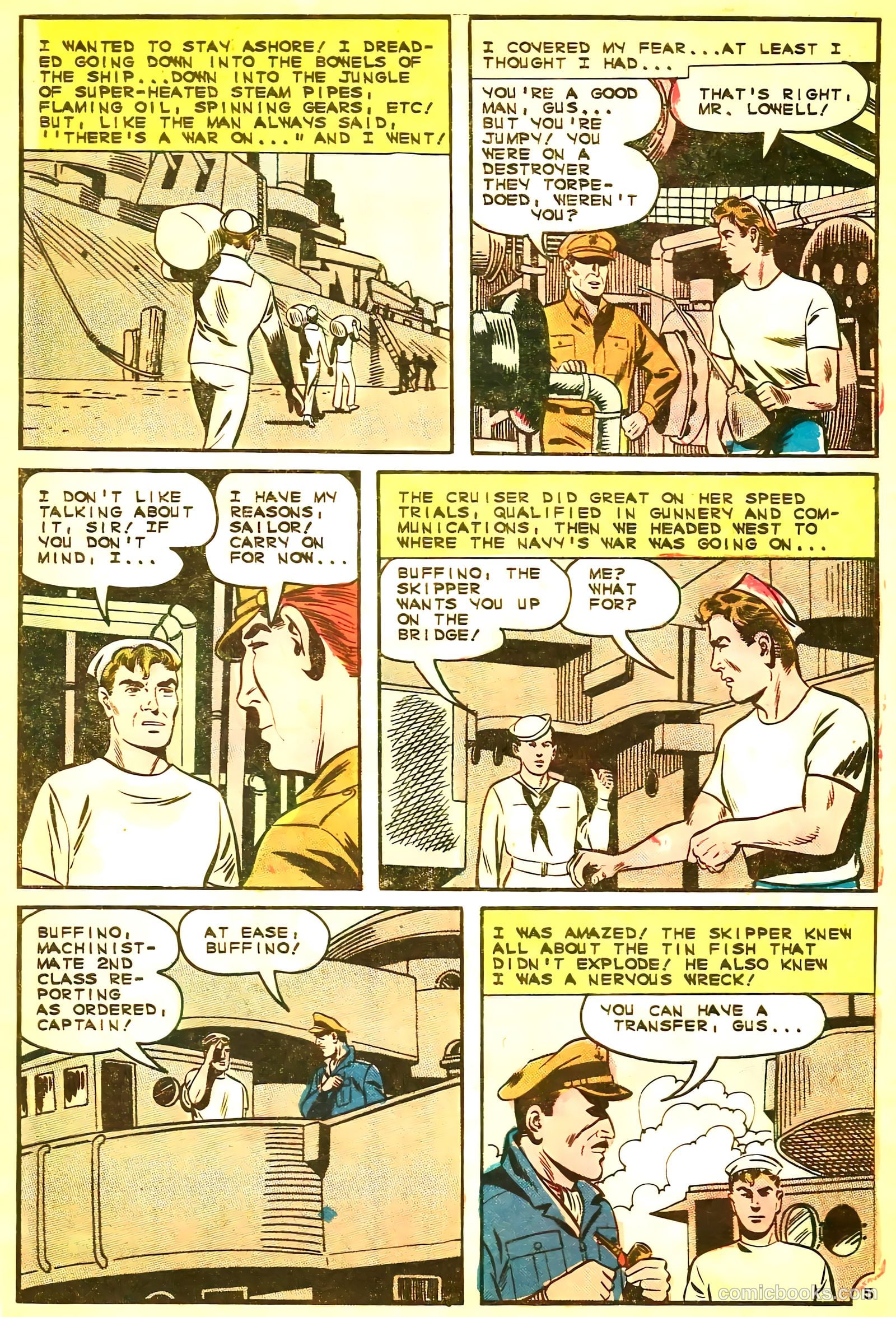 Fightin' Navy #124 (1966) — page 9 of 36