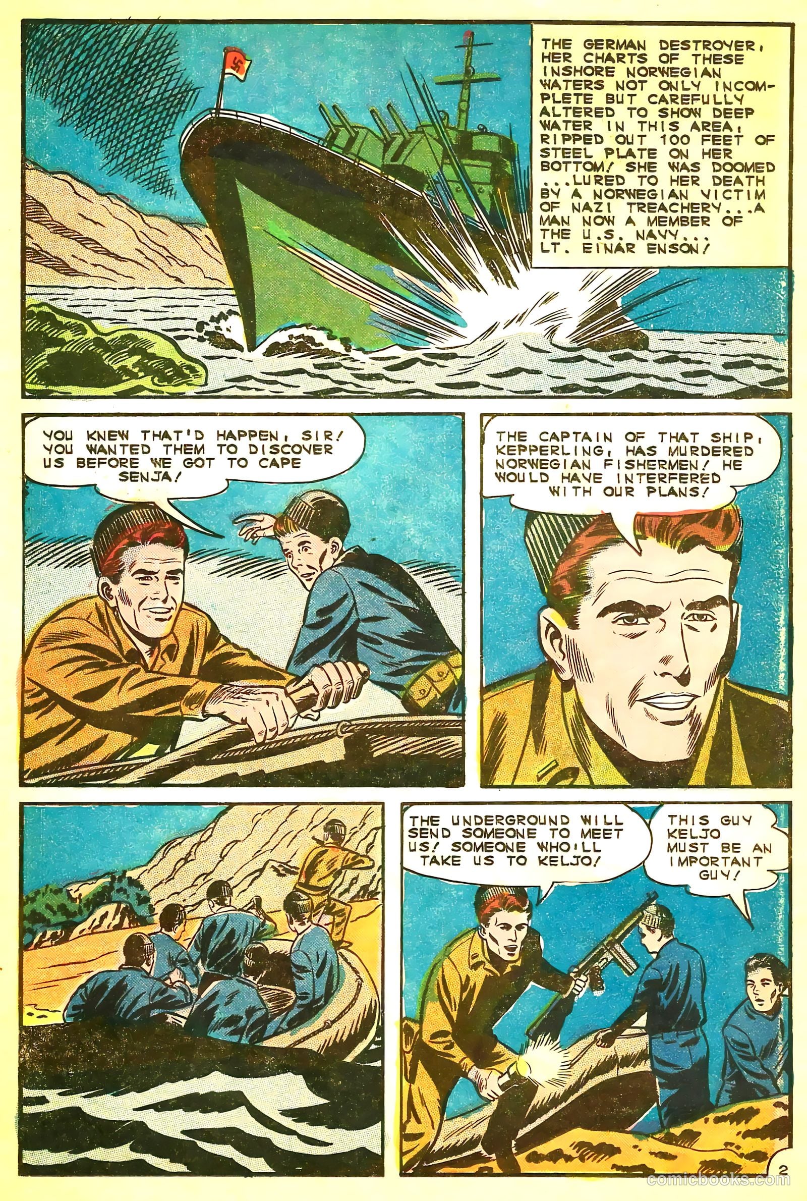 Fightin' Navy #124 (1966) — page 16 of 36