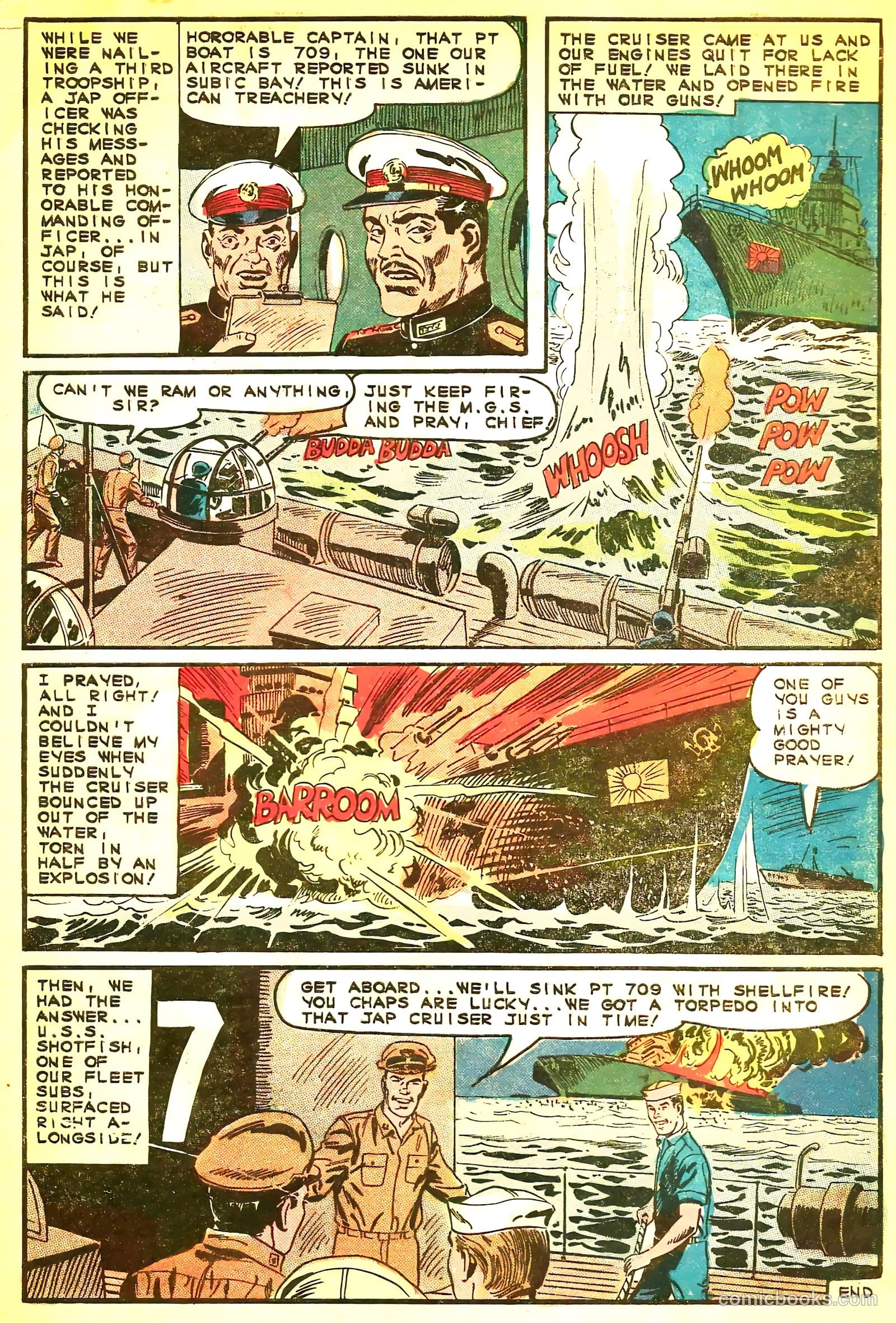 Fightin' Navy #124 (1966) — page 32 of 36