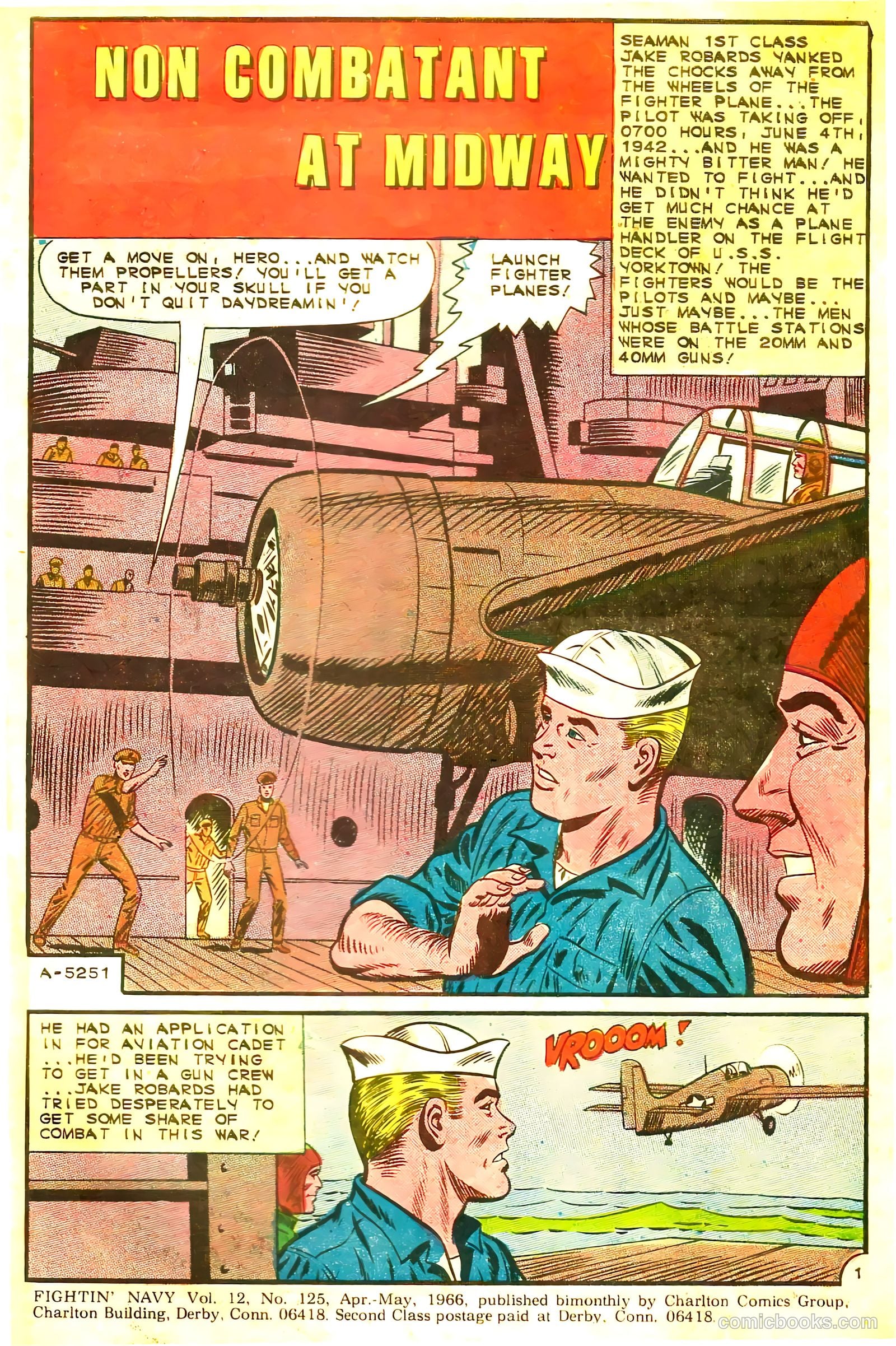 Fightin' Navy #125 (1966) — page 3 of 36