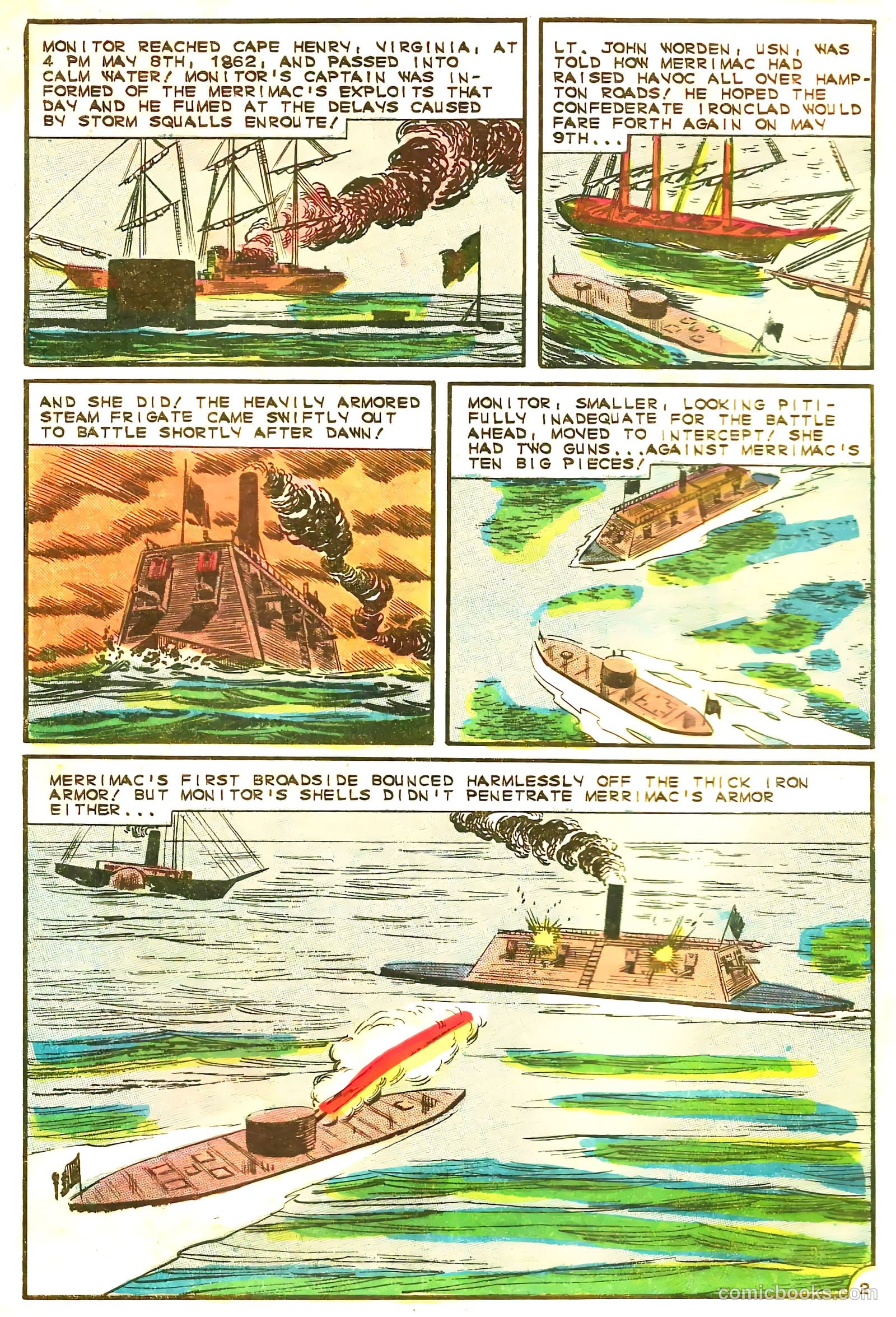 Fightin' Navy #125 (1966) — page 32 of 36