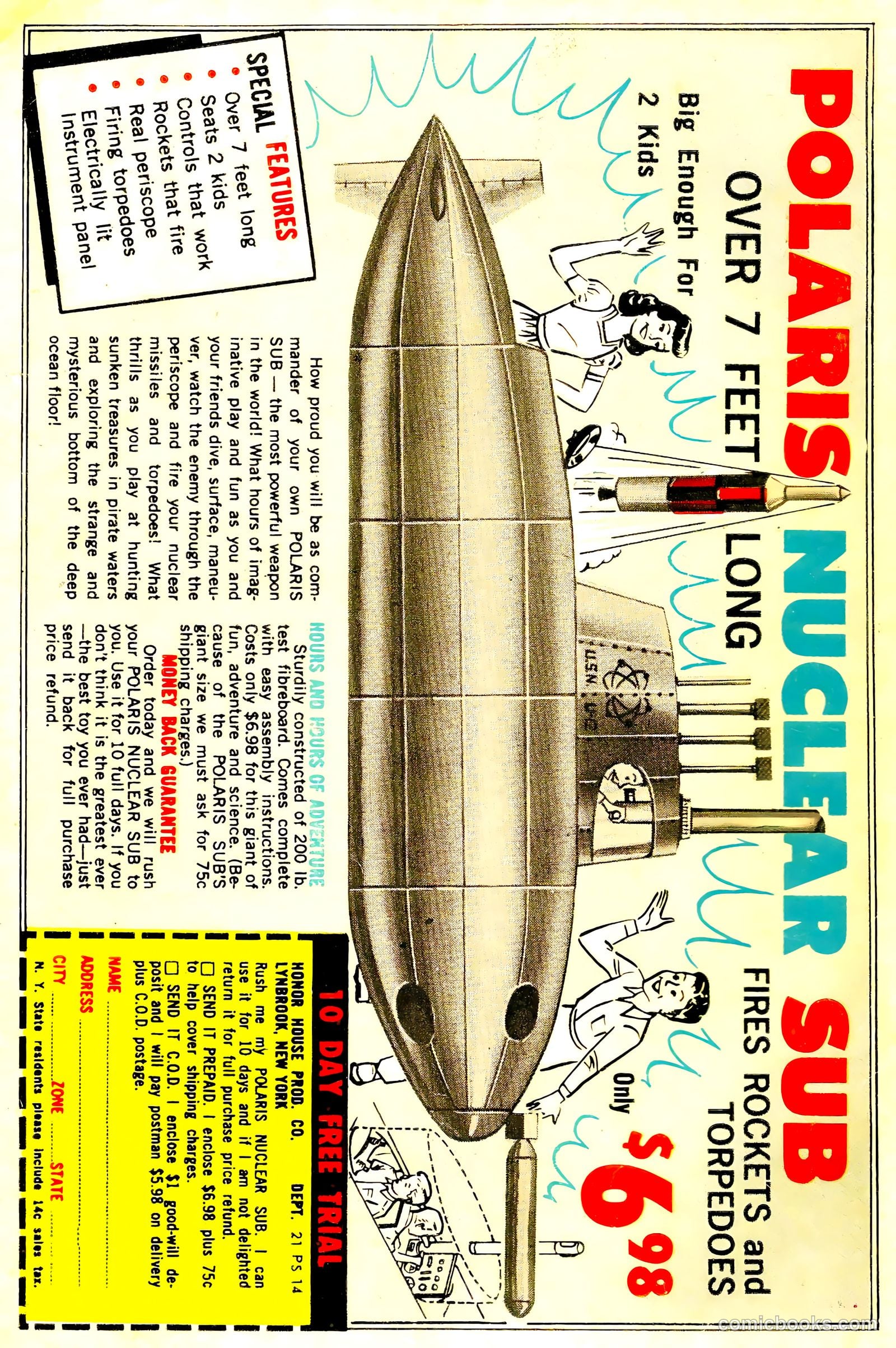 Fightin' Navy #125 (1966) — page 36 of 36