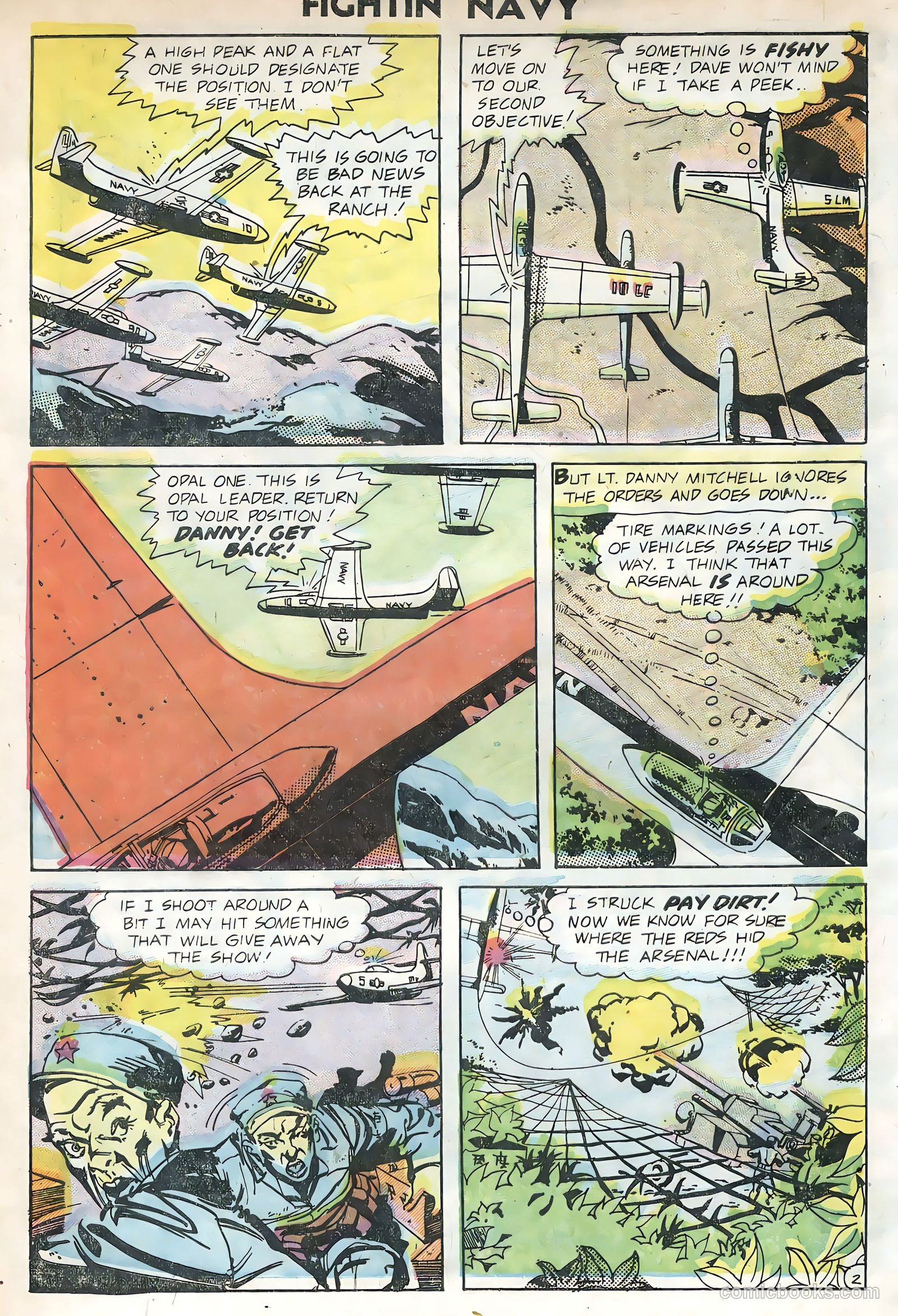 Fightin' Navy #74 (1956) — page 4 of 36
