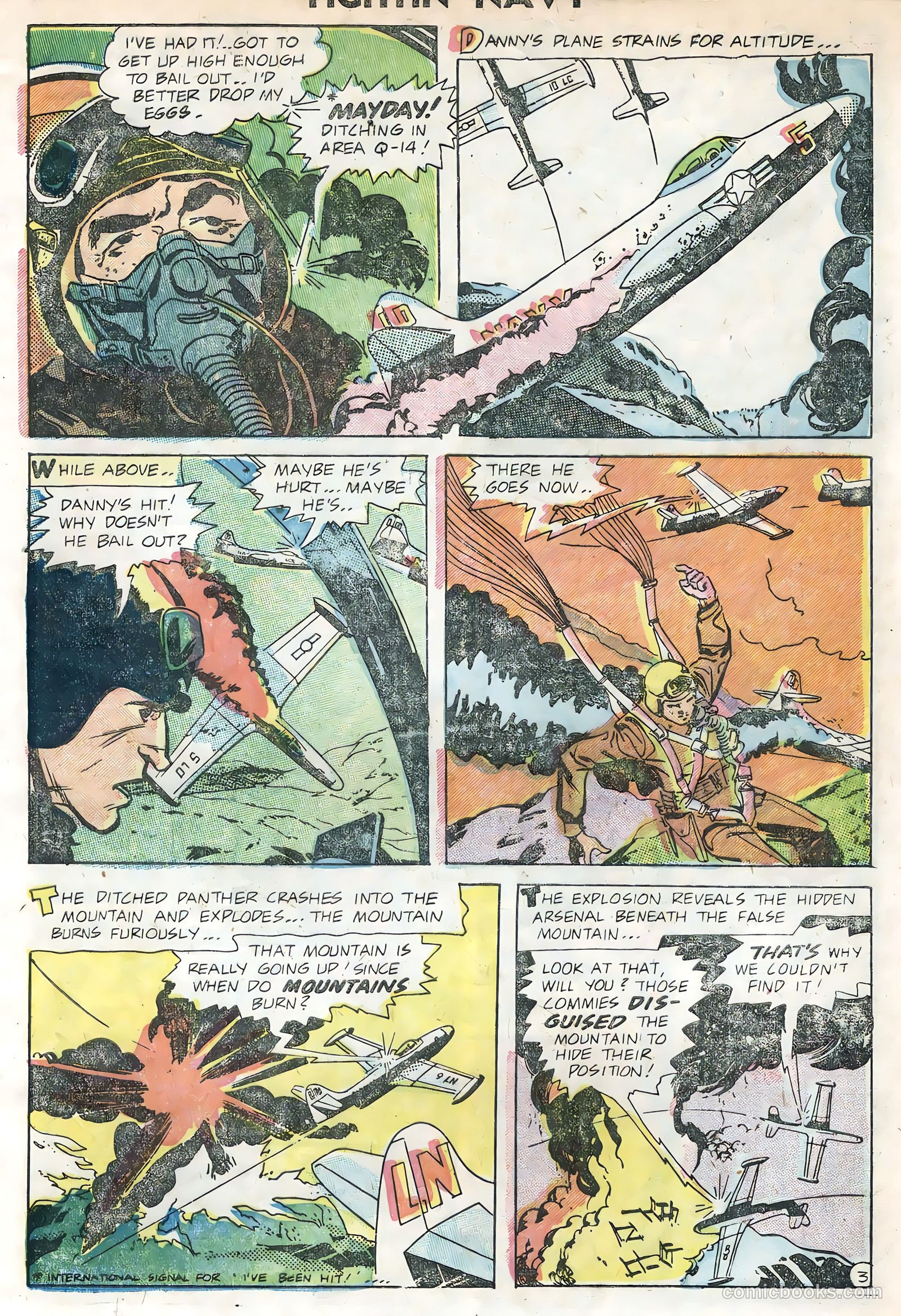 Fightin' Navy #74 (1956) — page 5 of 36