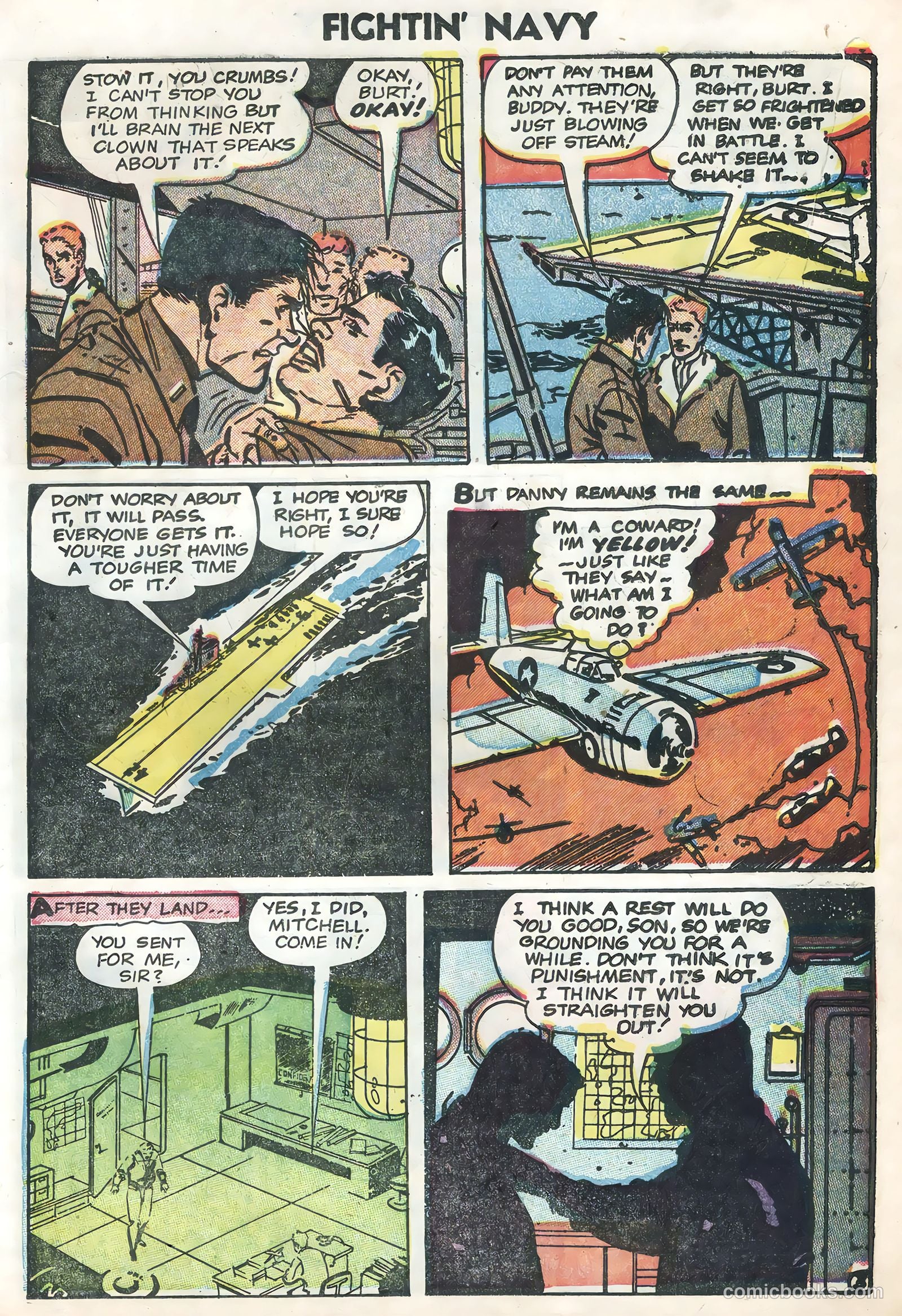 Fightin' Navy #74 (1956) — page 19 of 36