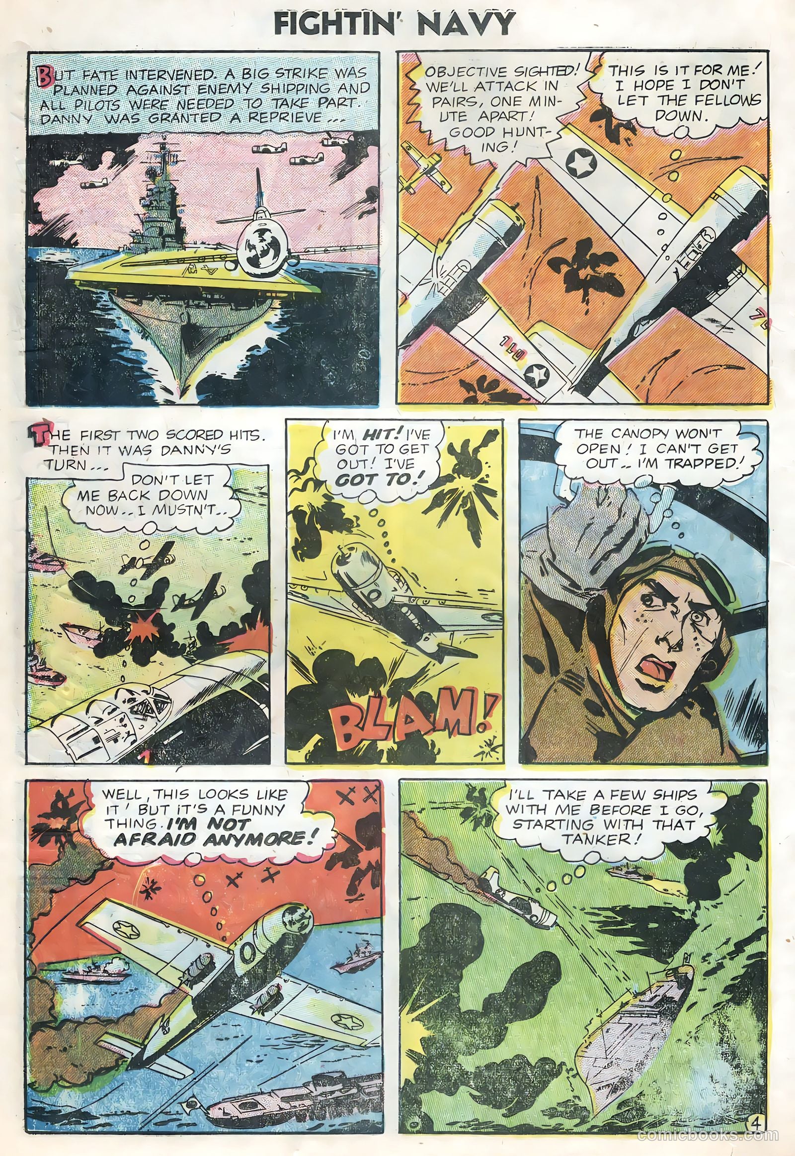 Fightin' Navy #74 (1956) — page 20 of 36