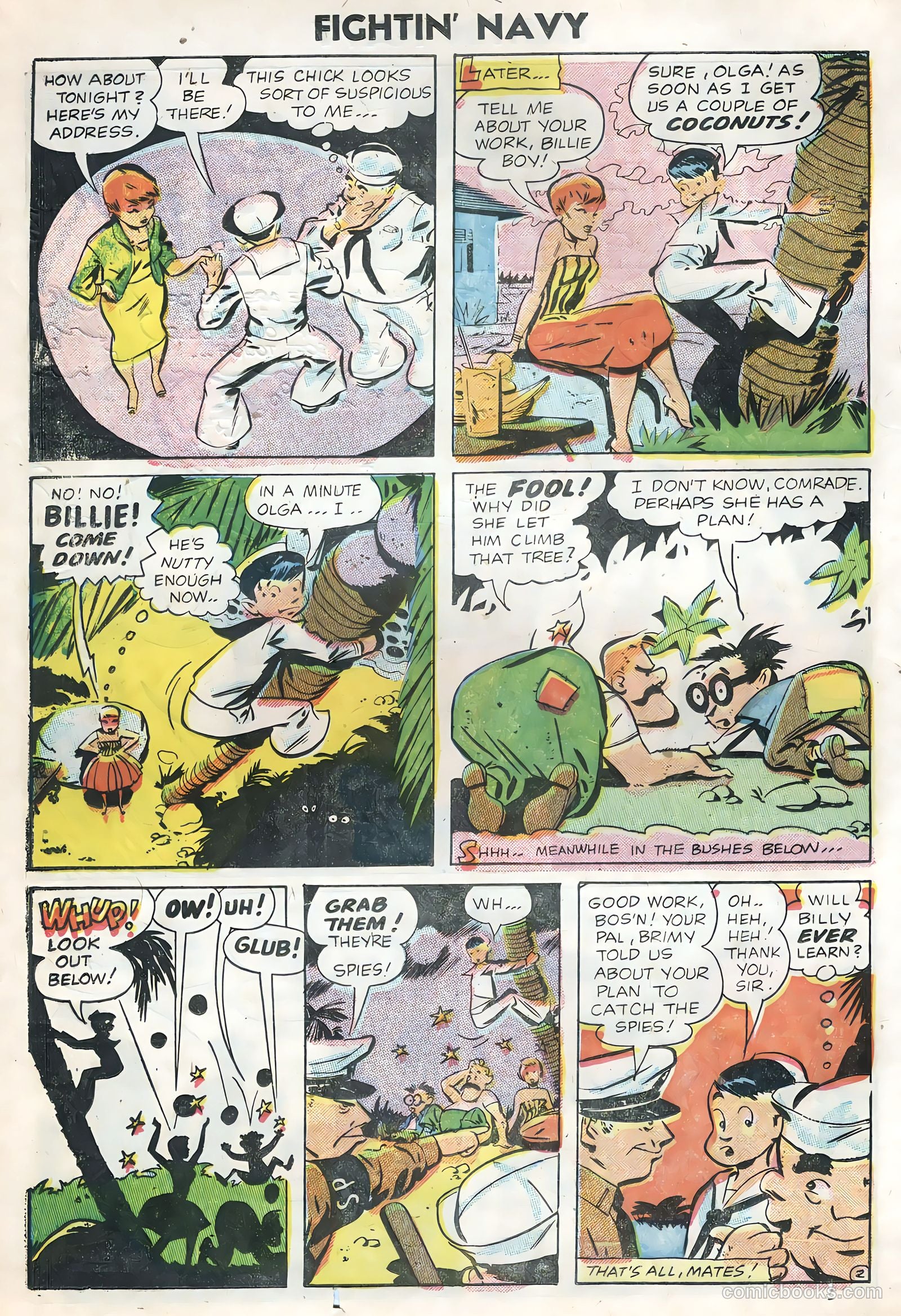 Fightin' Navy #74 (1956) — page 24 of 36