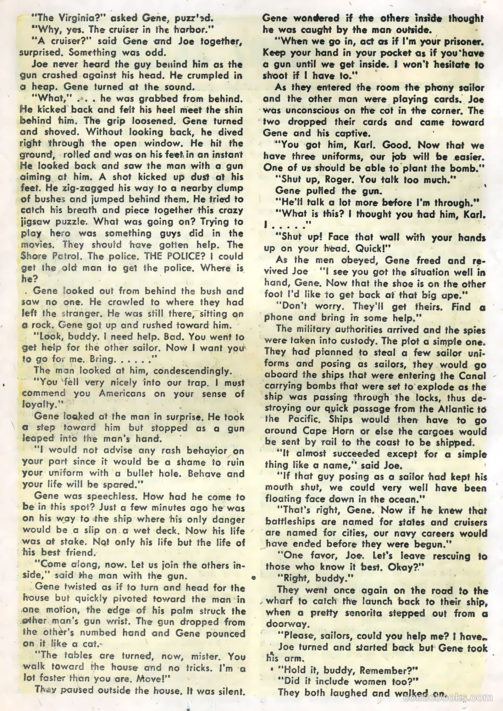 Fightin' Navy #74 (1956) — page 26 of 36