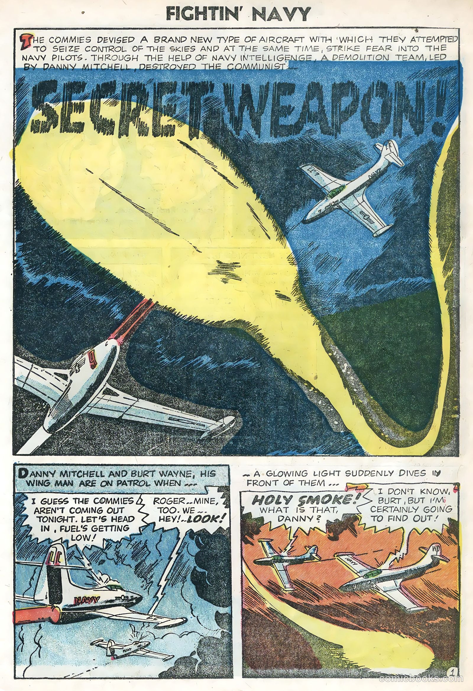 Fightin' Navy #74 (1956) — page 27 of 36