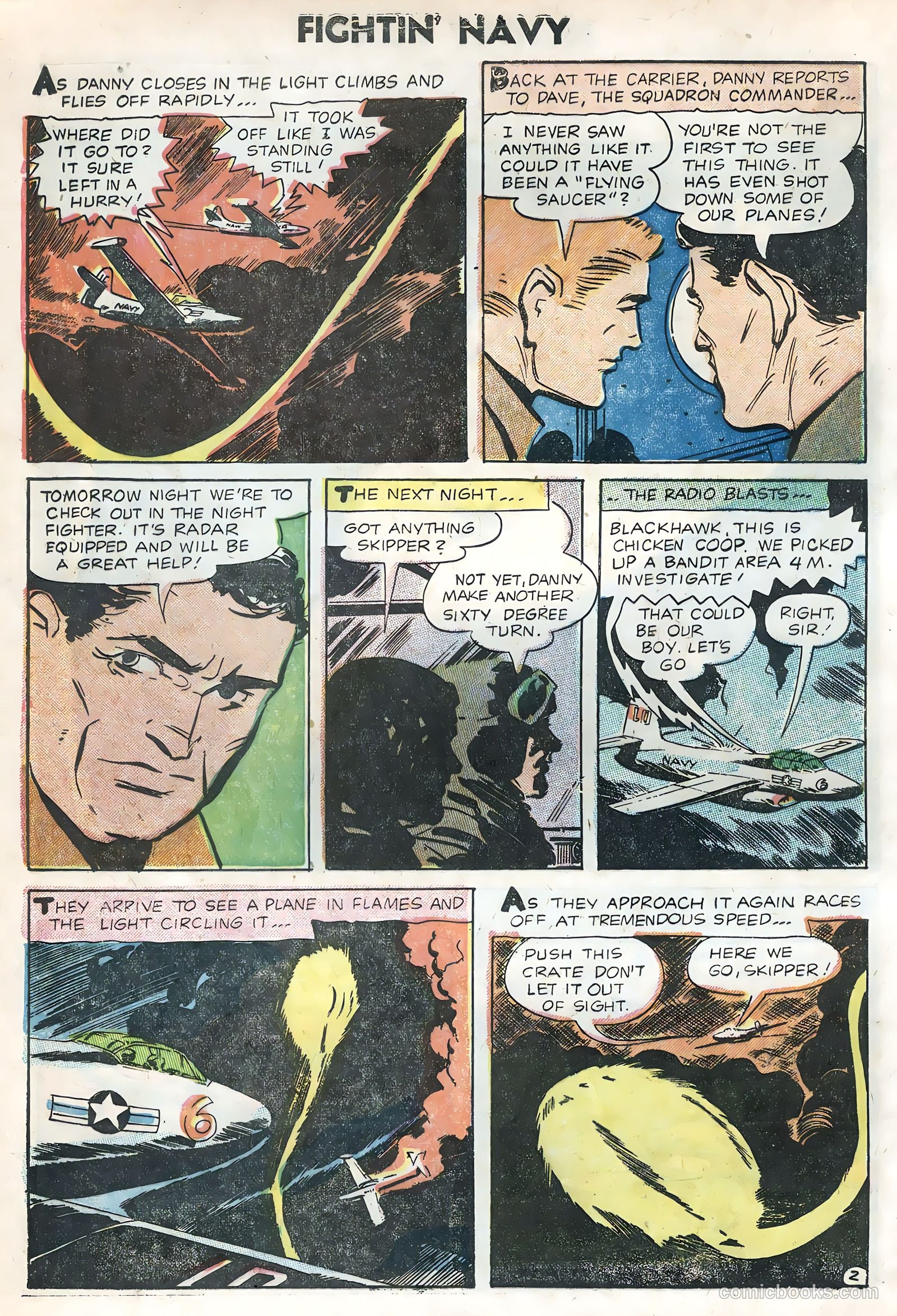 Fightin' Navy #74 (1956) — page 28 of 36