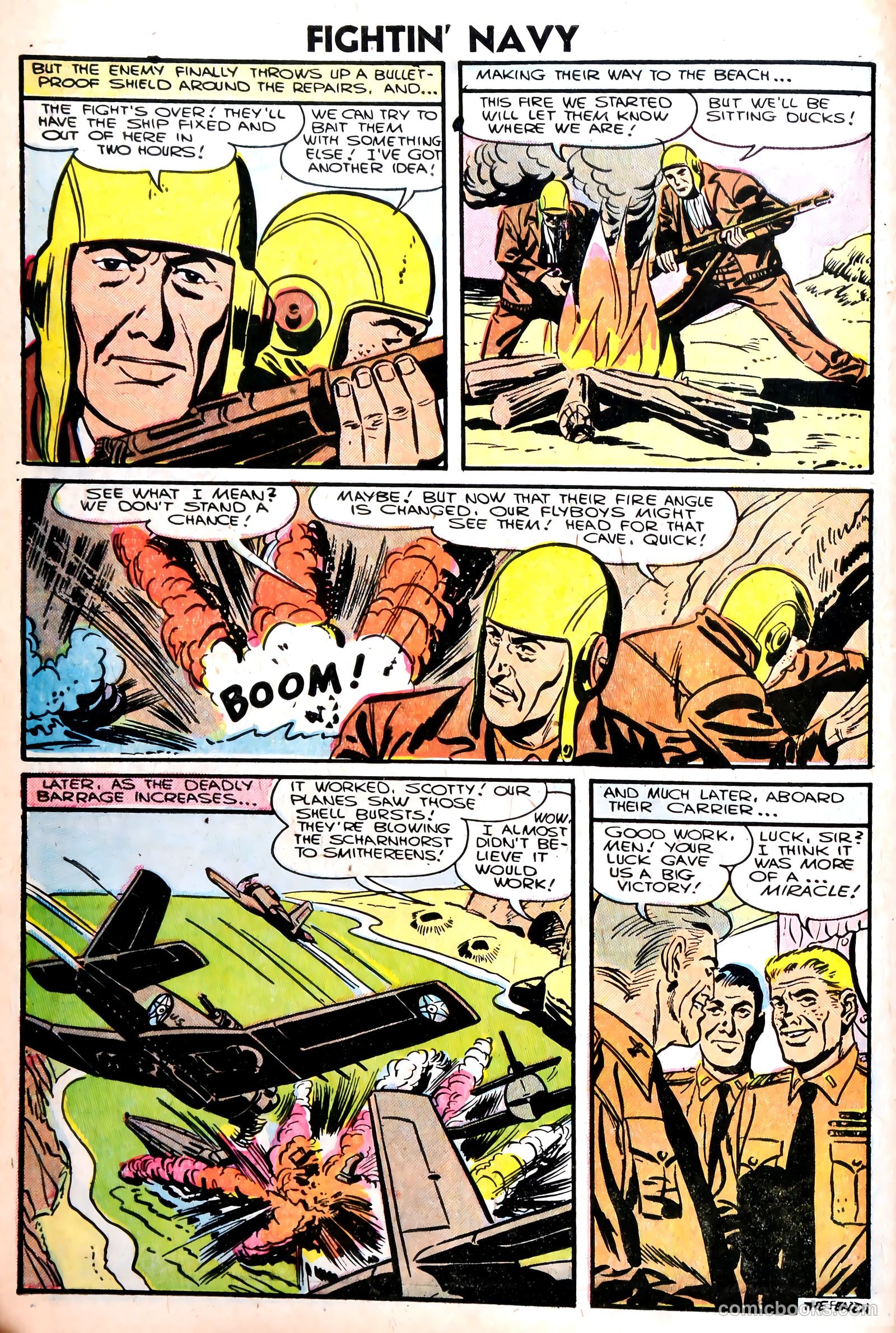 Fightin' Navy #75 (1956) — page 10 of 36