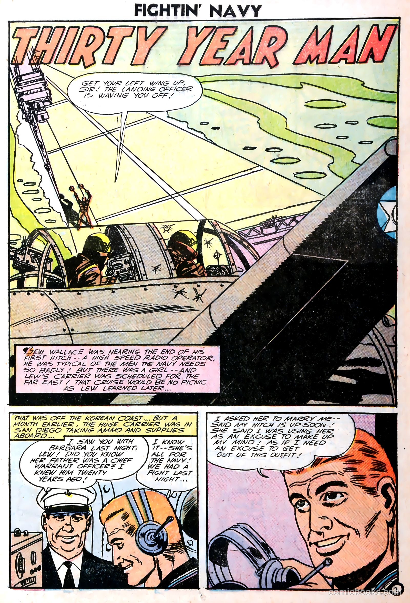 Fightin' Navy #75 (1956) — page 11 of 36