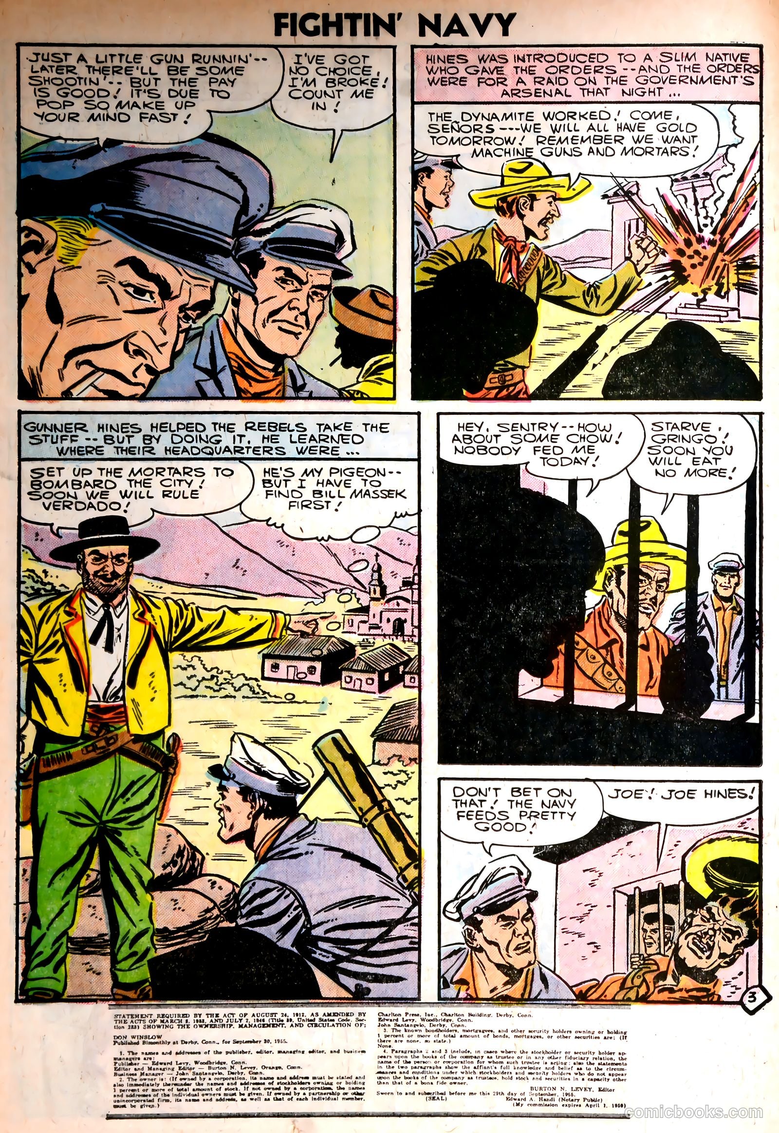 Fightin' Navy #75 (1956) — page 26 of 36