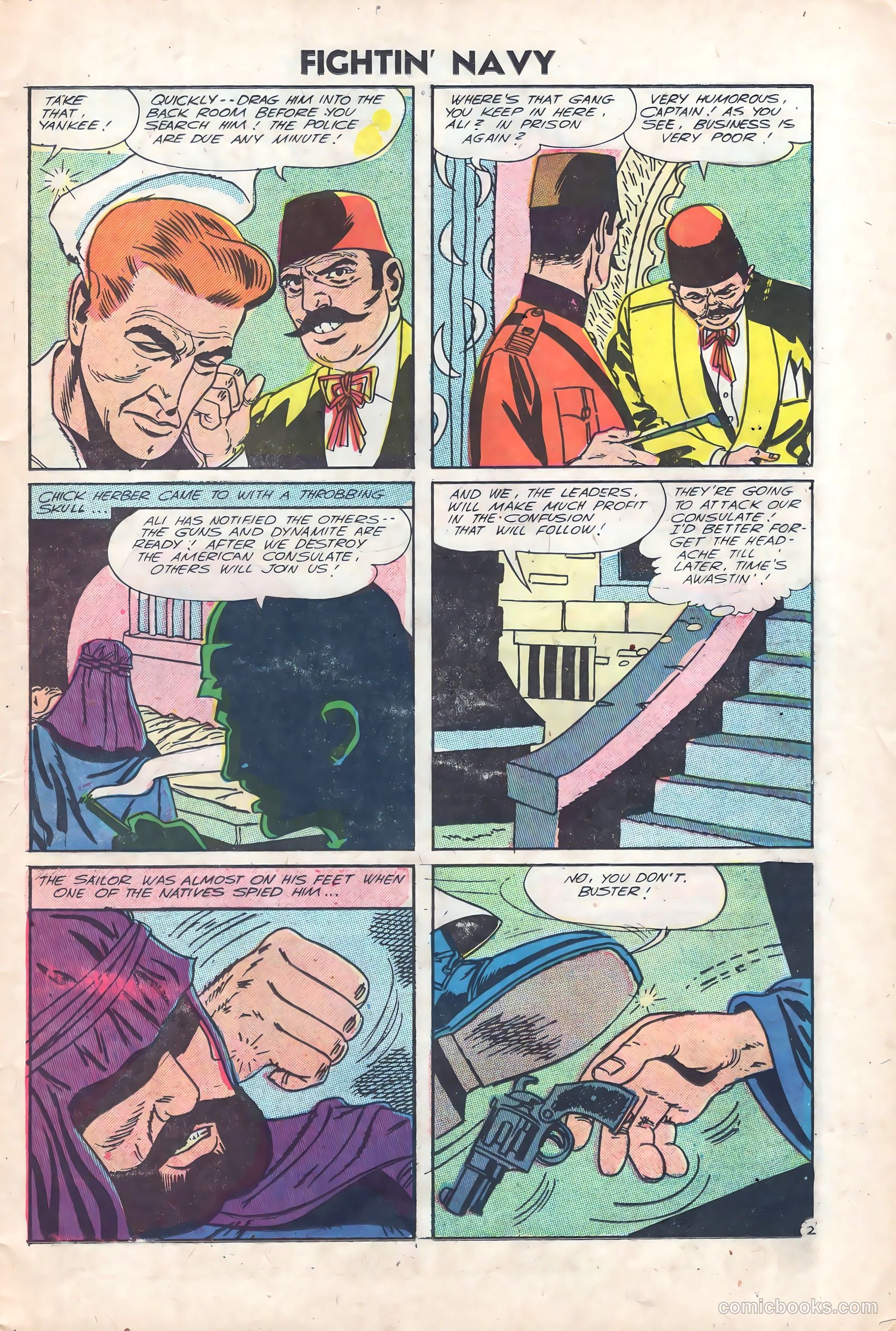 Fightin' Navy #76 (1956) — page 11 of 36