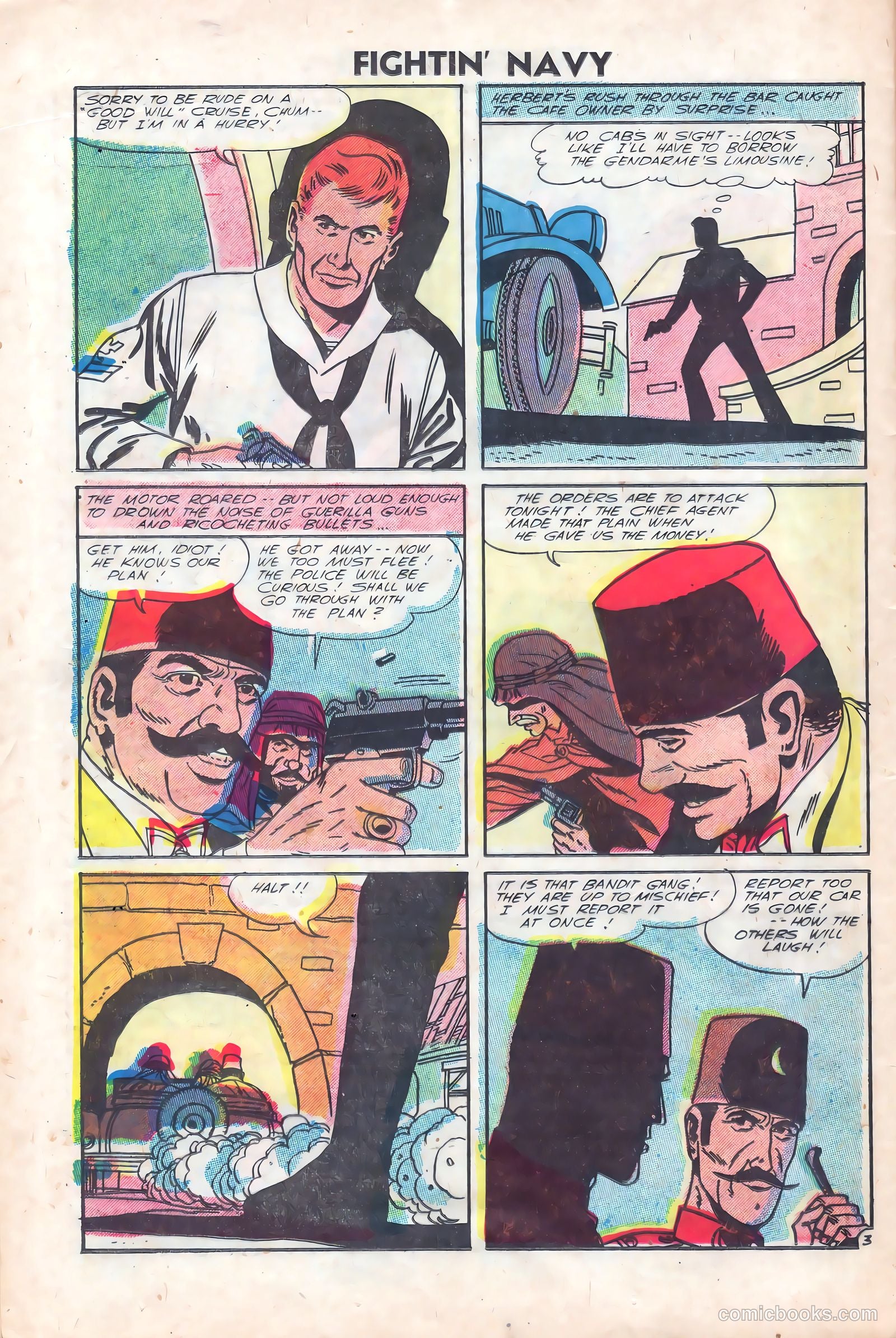 Fightin' Navy #76 (1956) — page 12 of 36