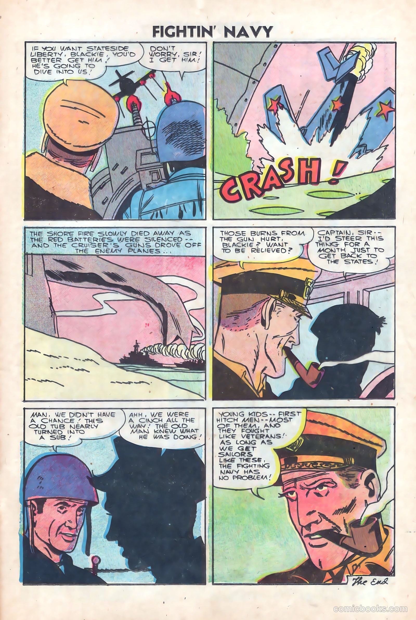 Fightin' Navy #76 (1956) — page 25 of 36
