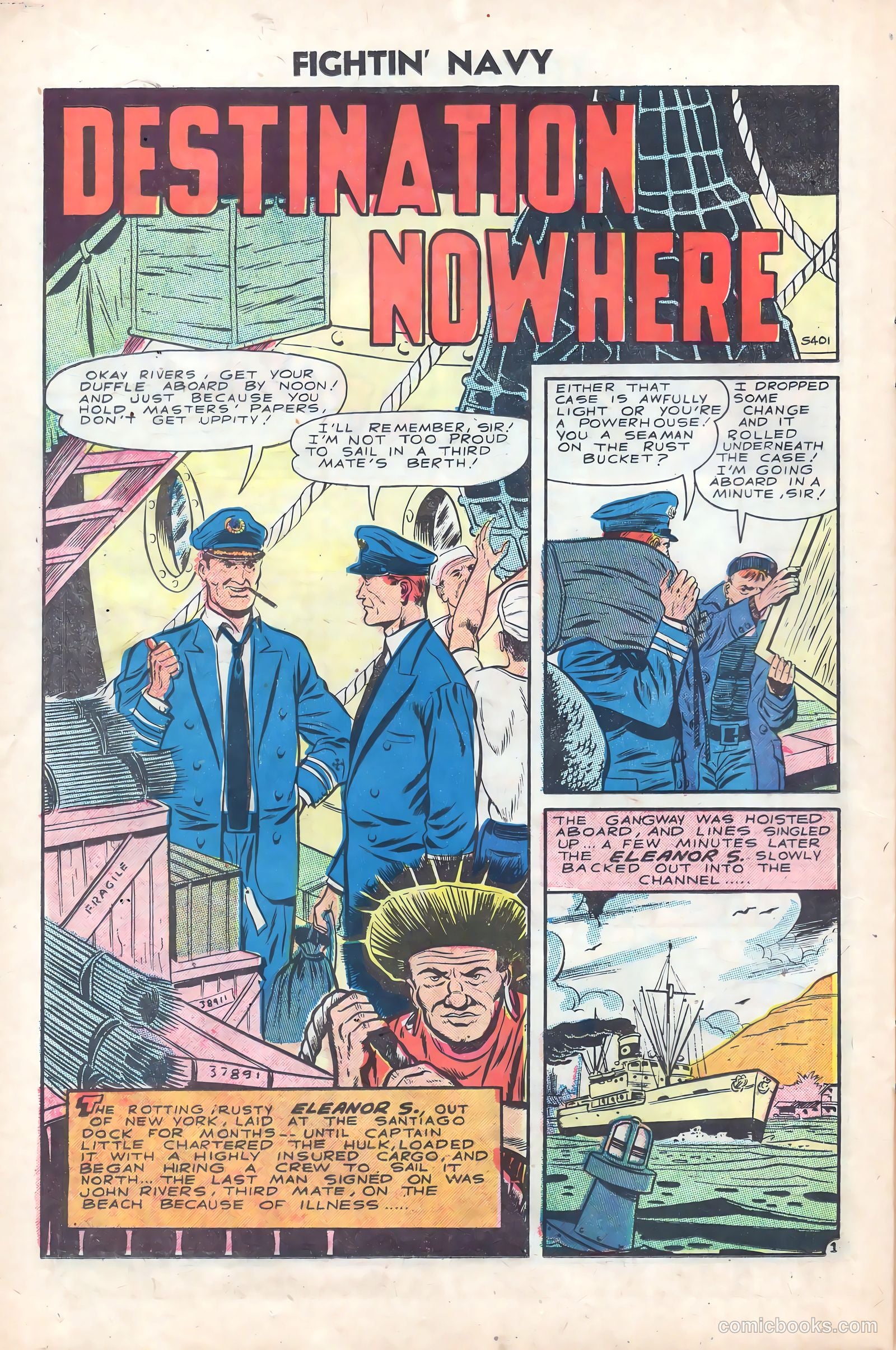 Fightin' Navy #76 (1956) — page 26 of 36