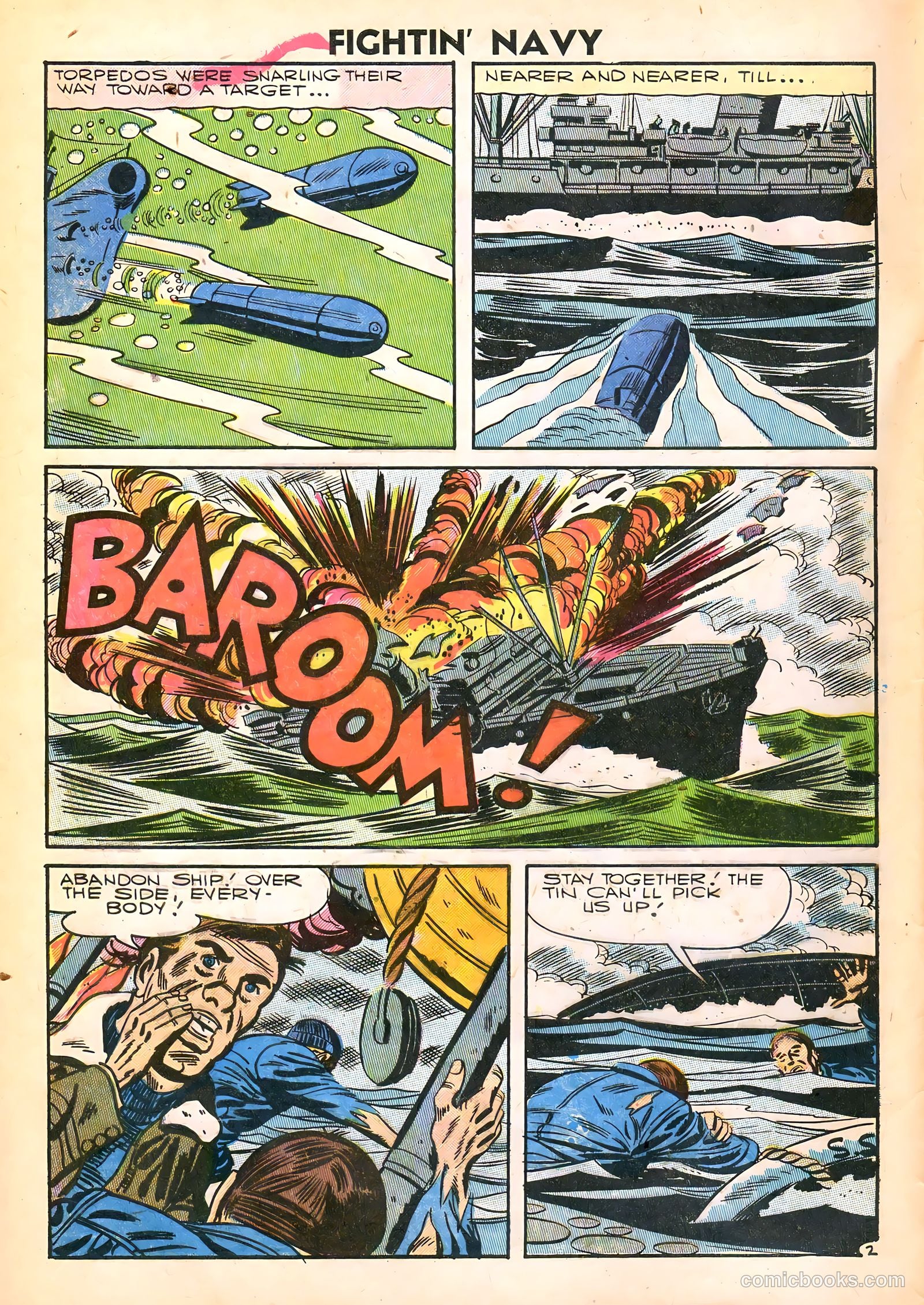 Fightin' Navy #77 (1957) — page 4 of 36