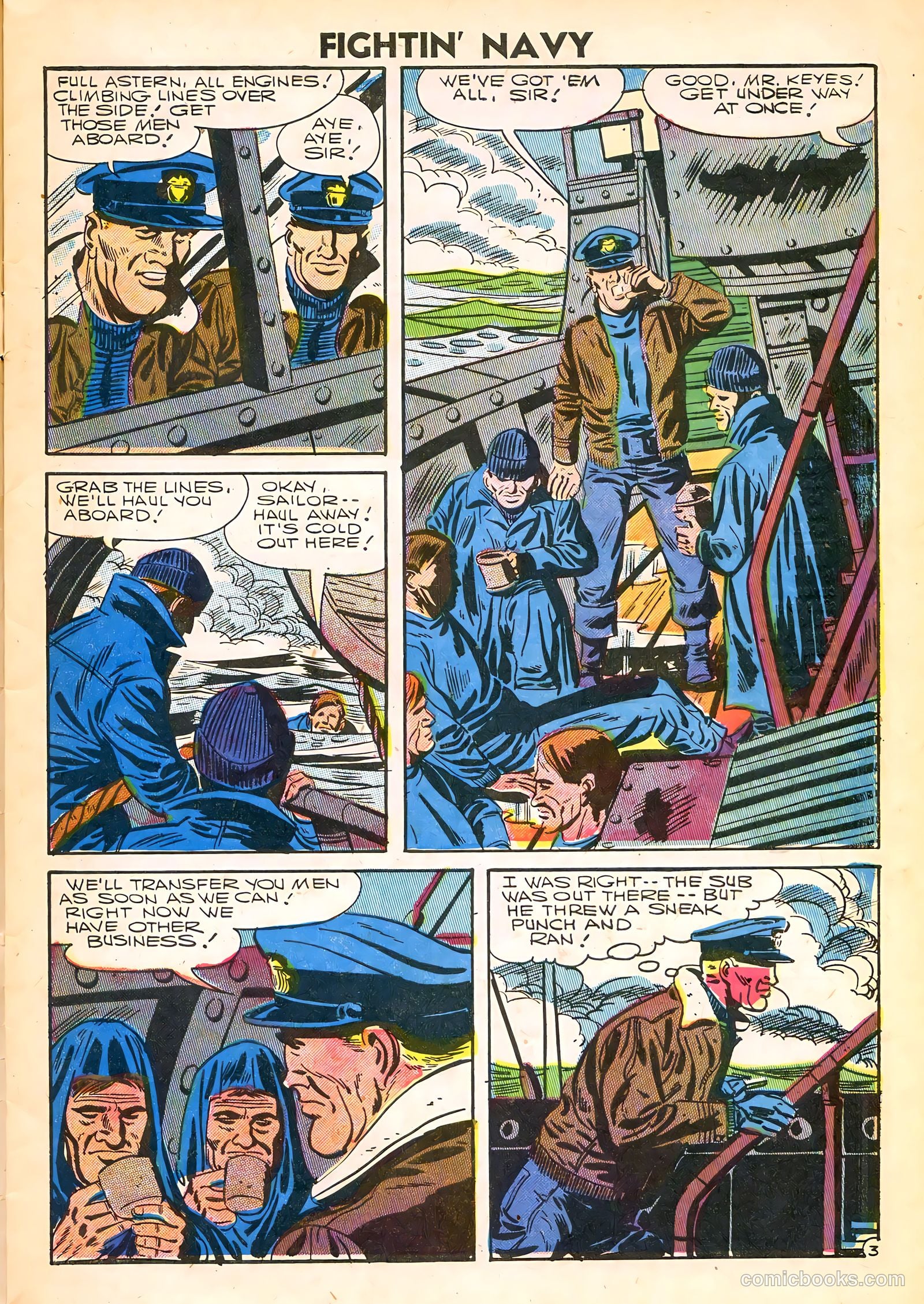Fightin' Navy #77 (1957) — page 5 of 36