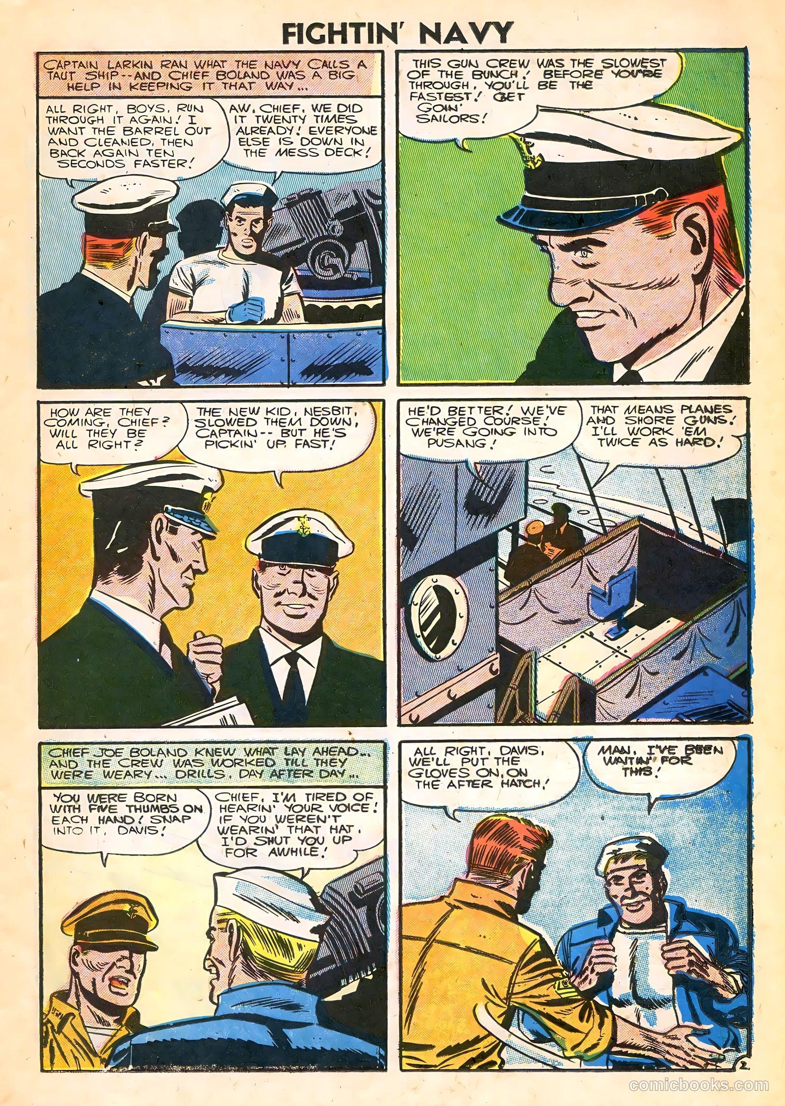 Fightin' Navy #77 (1957) — page 11 of 36