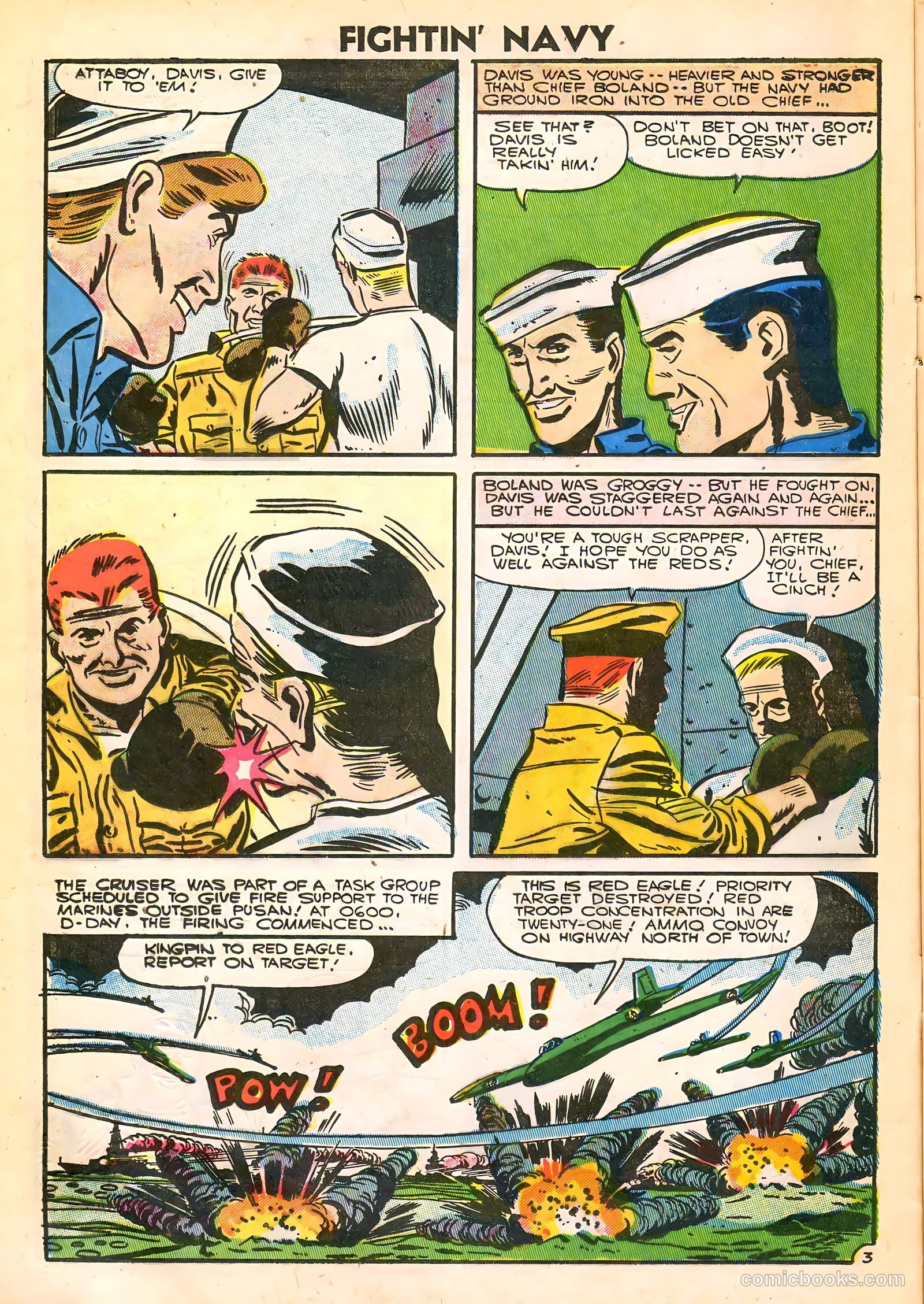 Fightin' Navy #77 (1957) — page 12 of 36