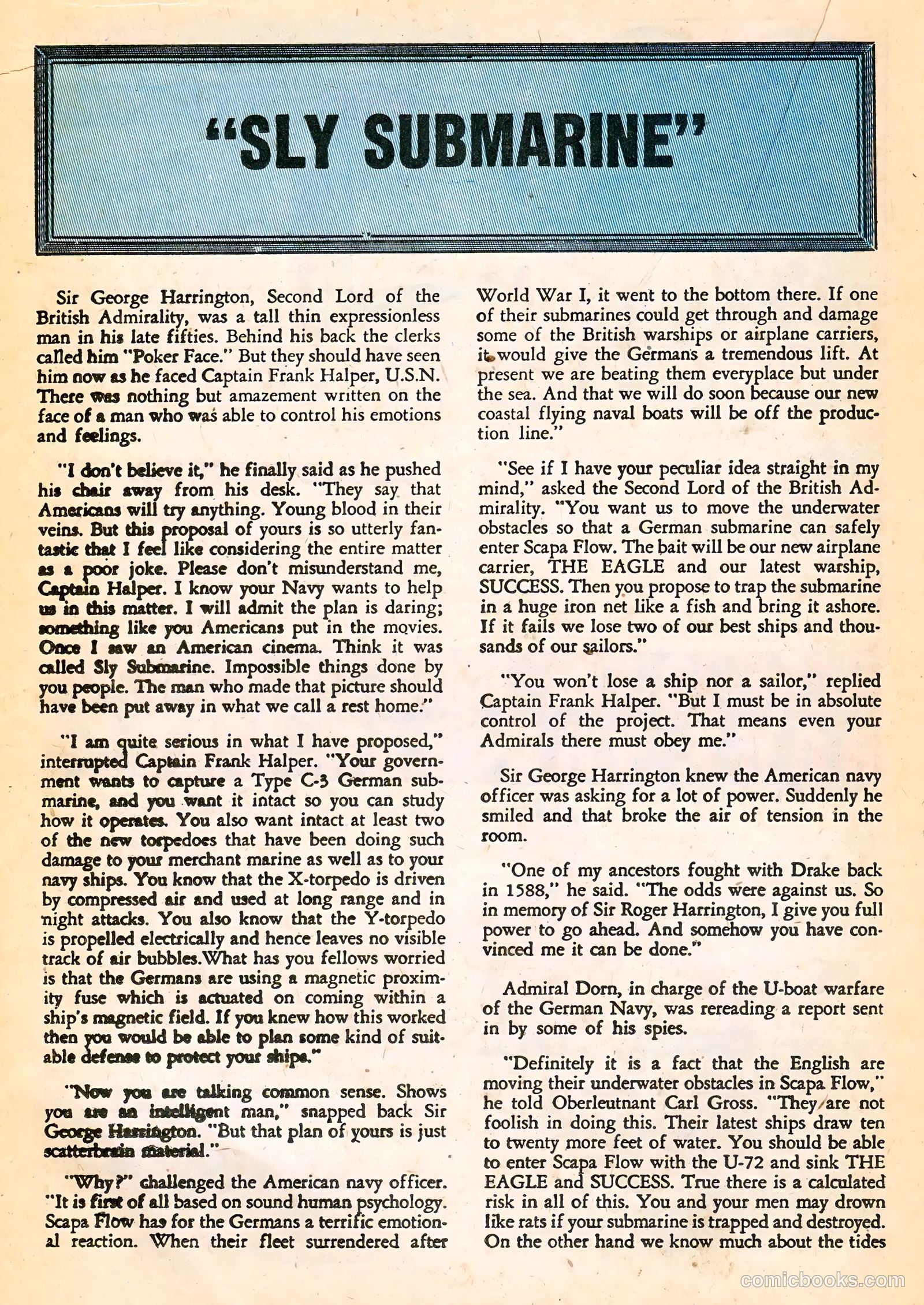 Fightin' Navy #77 (1957) — page 16 of 36