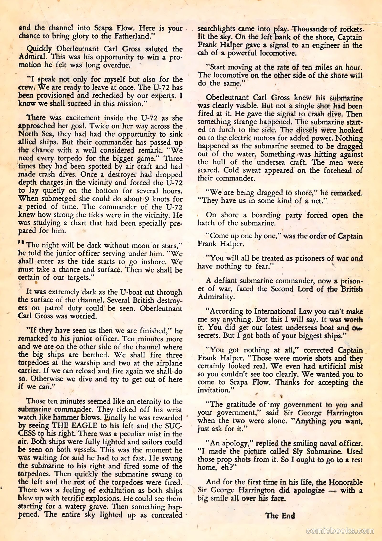 Fightin' Navy #77 (1957) — page 17 of 36