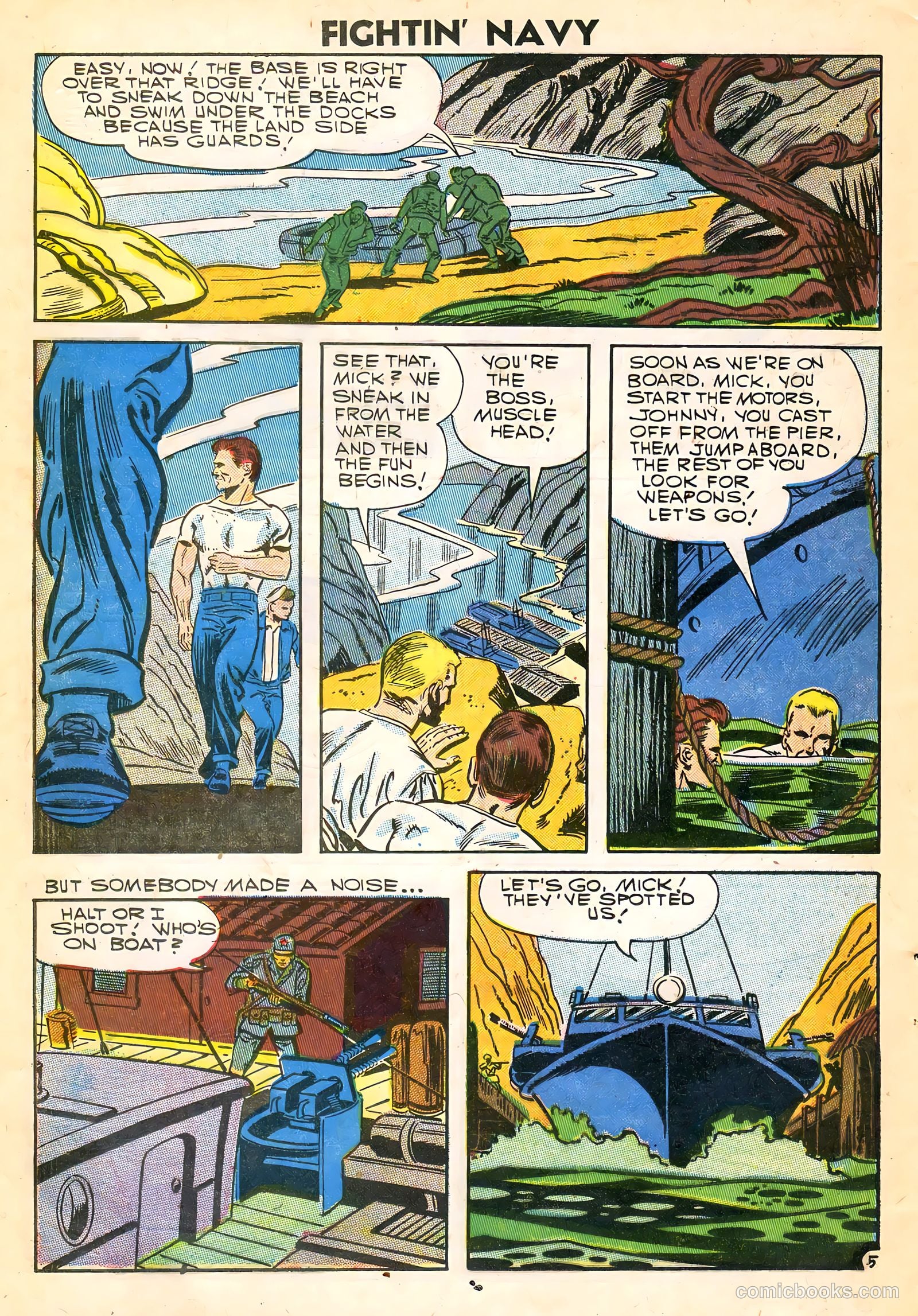 Fightin' Navy #77 (1957) — page 24 of 36