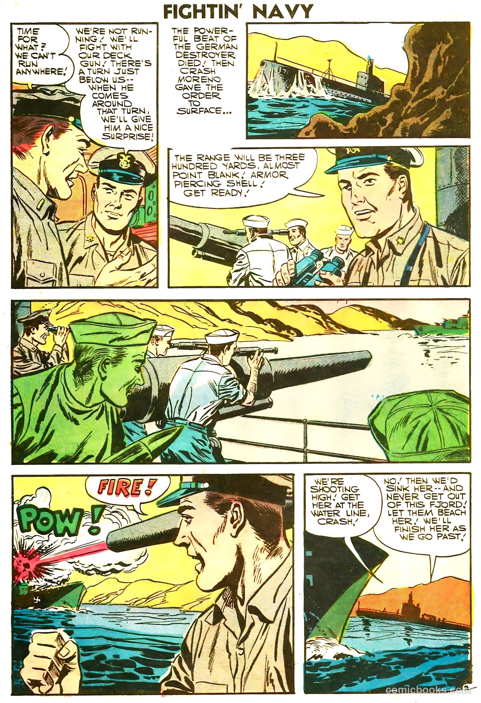 Fightin' Navy #78 (1957) — page 4 of 36