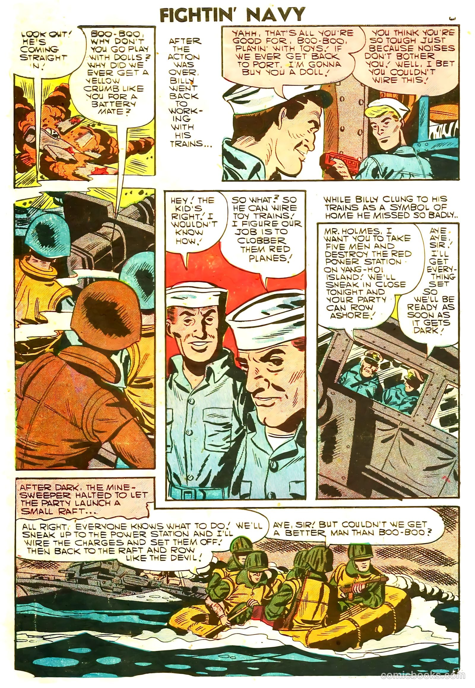 Fightin' Navy #78 (1957) — page 10 of 36