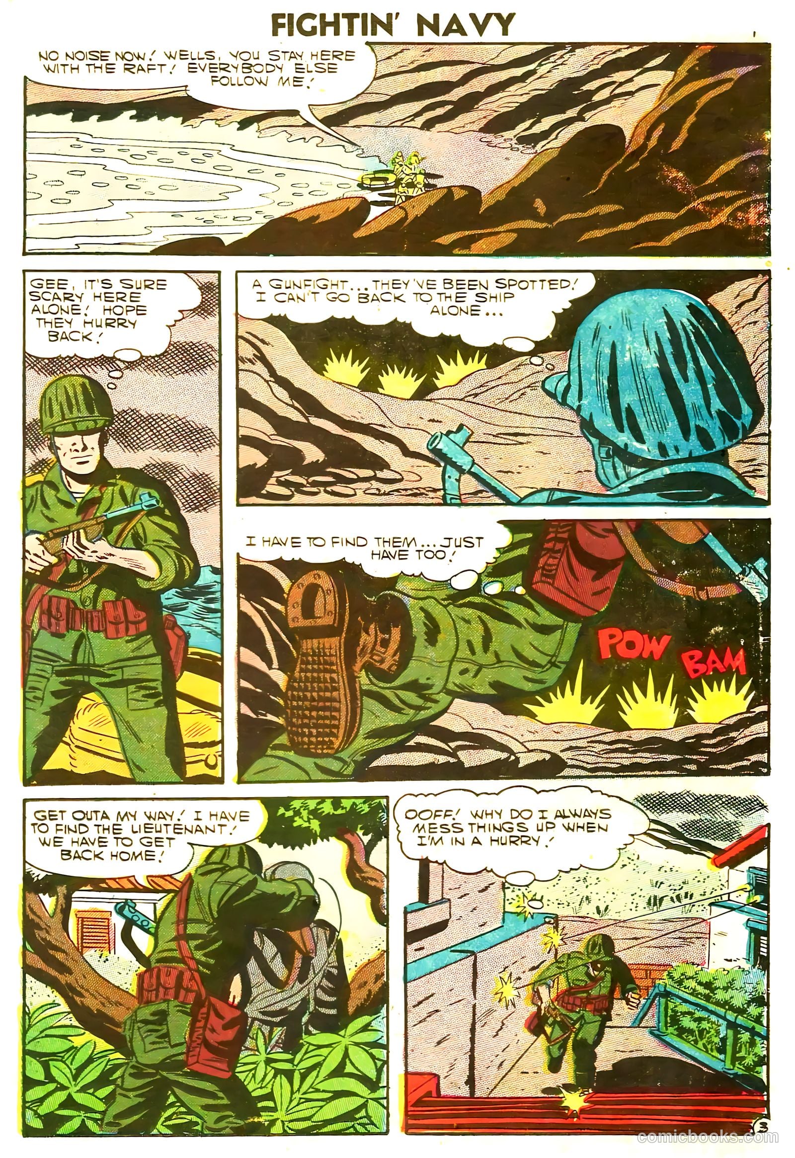 Fightin' Navy #78 (1957) — page 11 of 36
