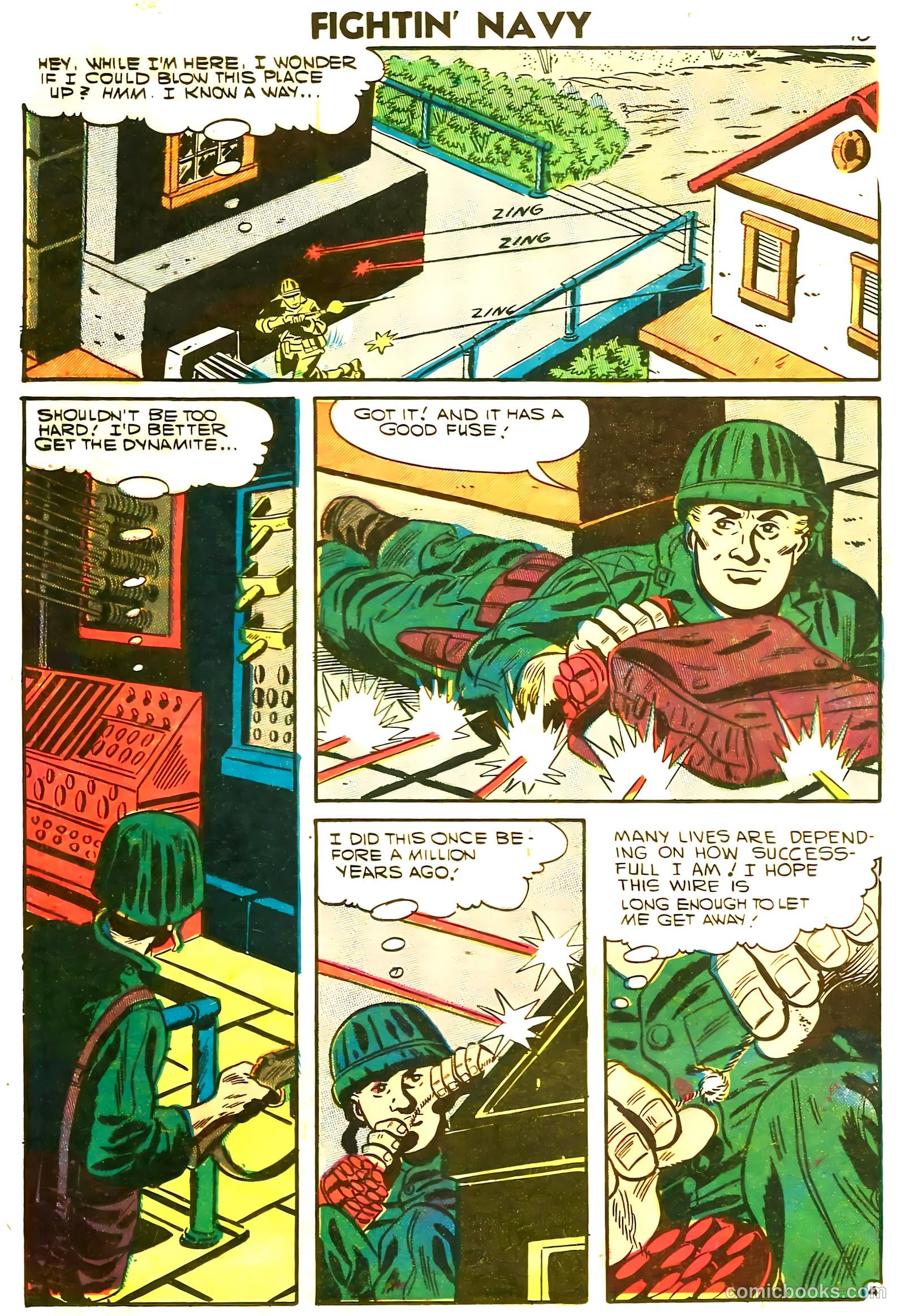 Fightin' Navy #78 (1957) — page 12 of 36