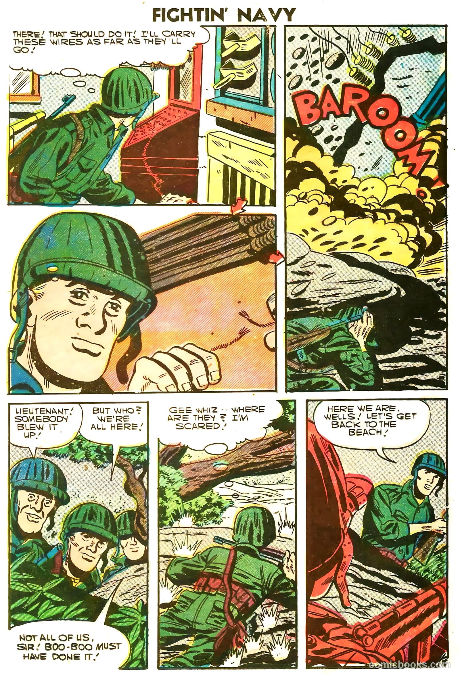 Fightin' Navy #78 (1957) — page 13 of 36