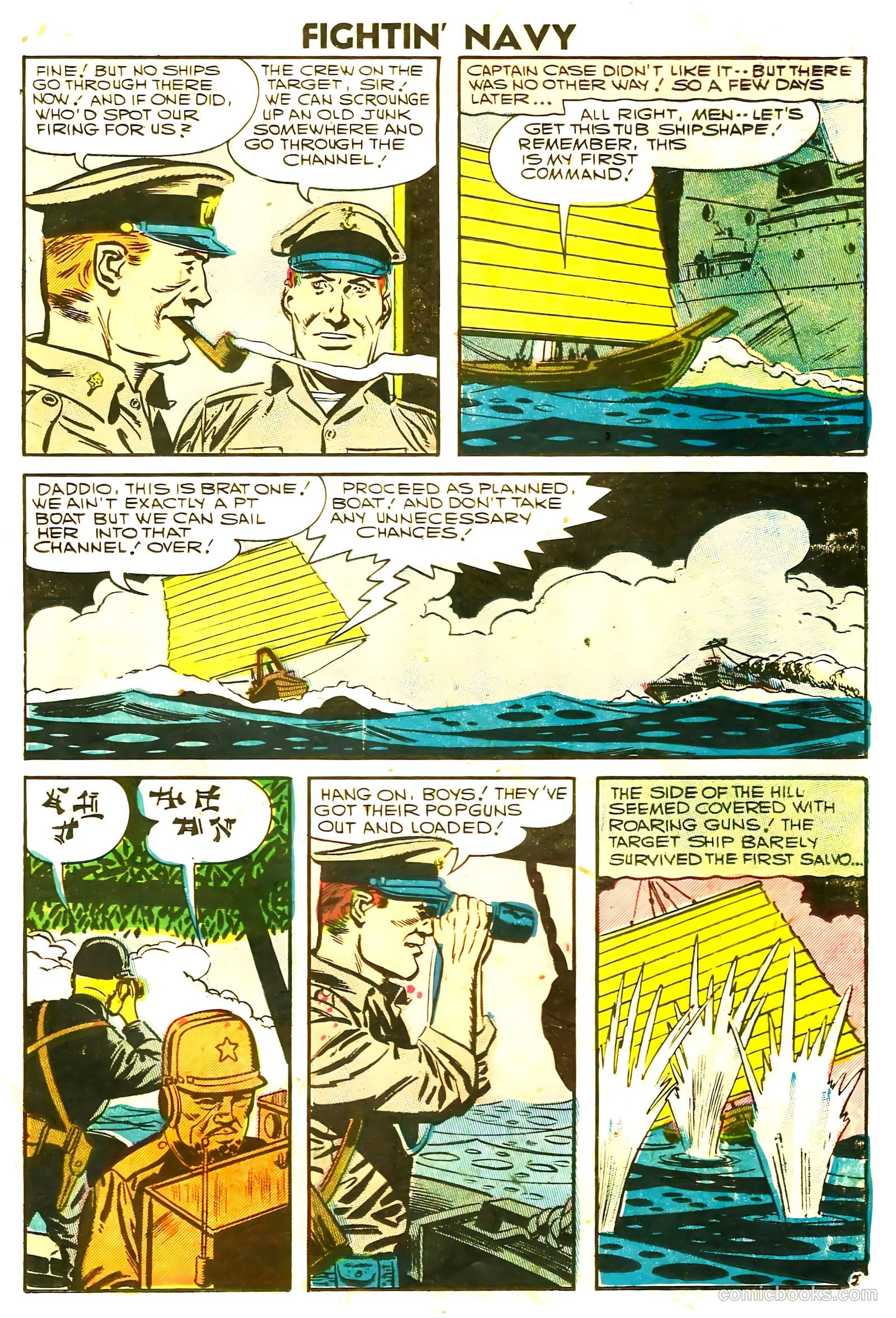 Fightin' Navy #78 (1957) — page 19 of 36