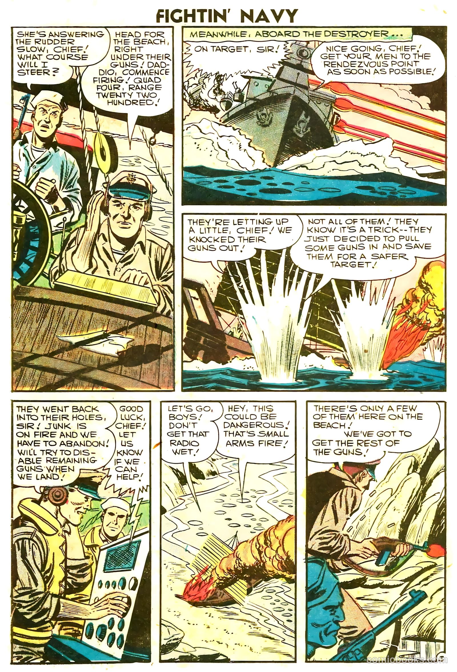 Fightin' Navy #78 (1957) — page 20 of 36