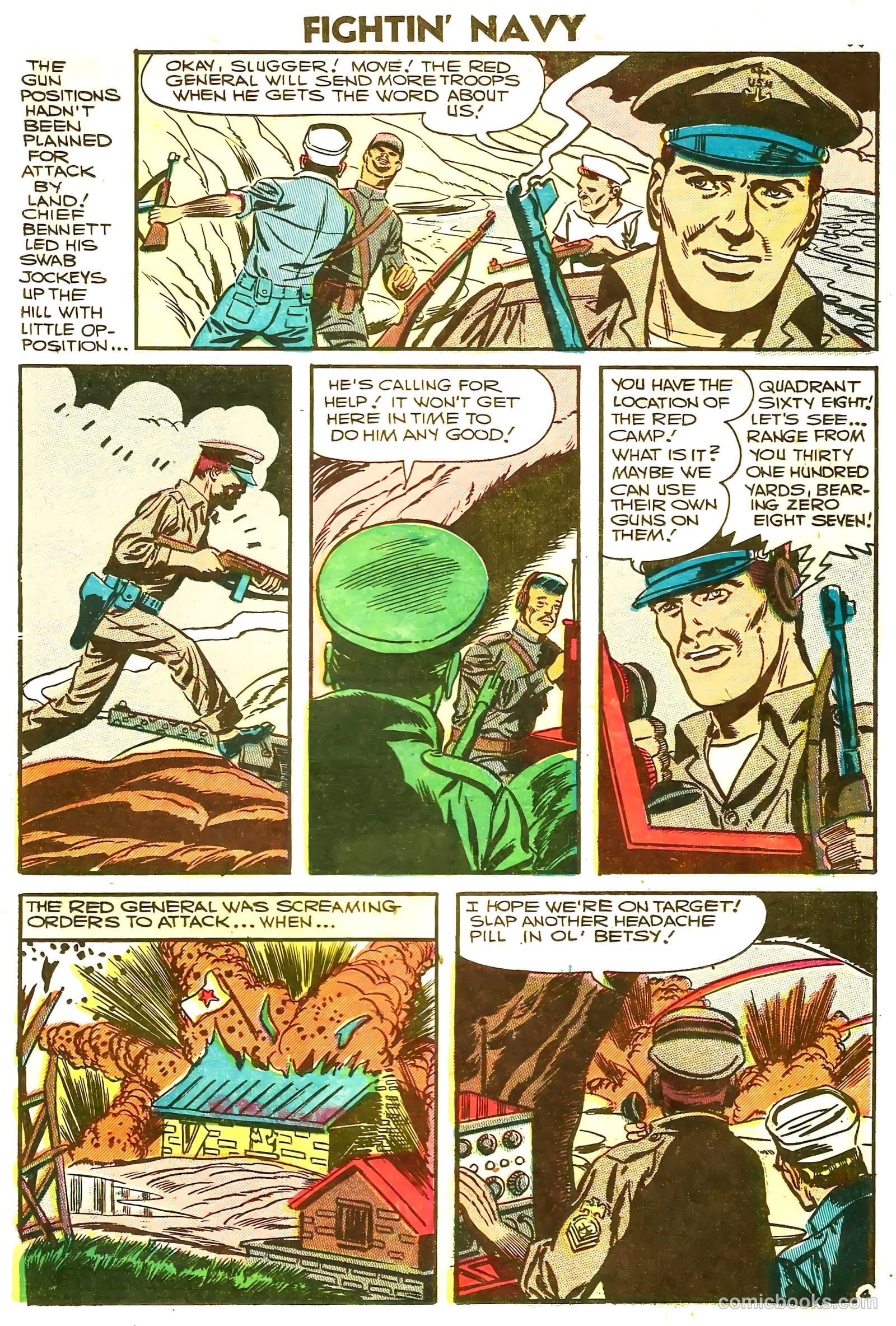 Fightin' Navy #78 (1957) — page 21 of 36