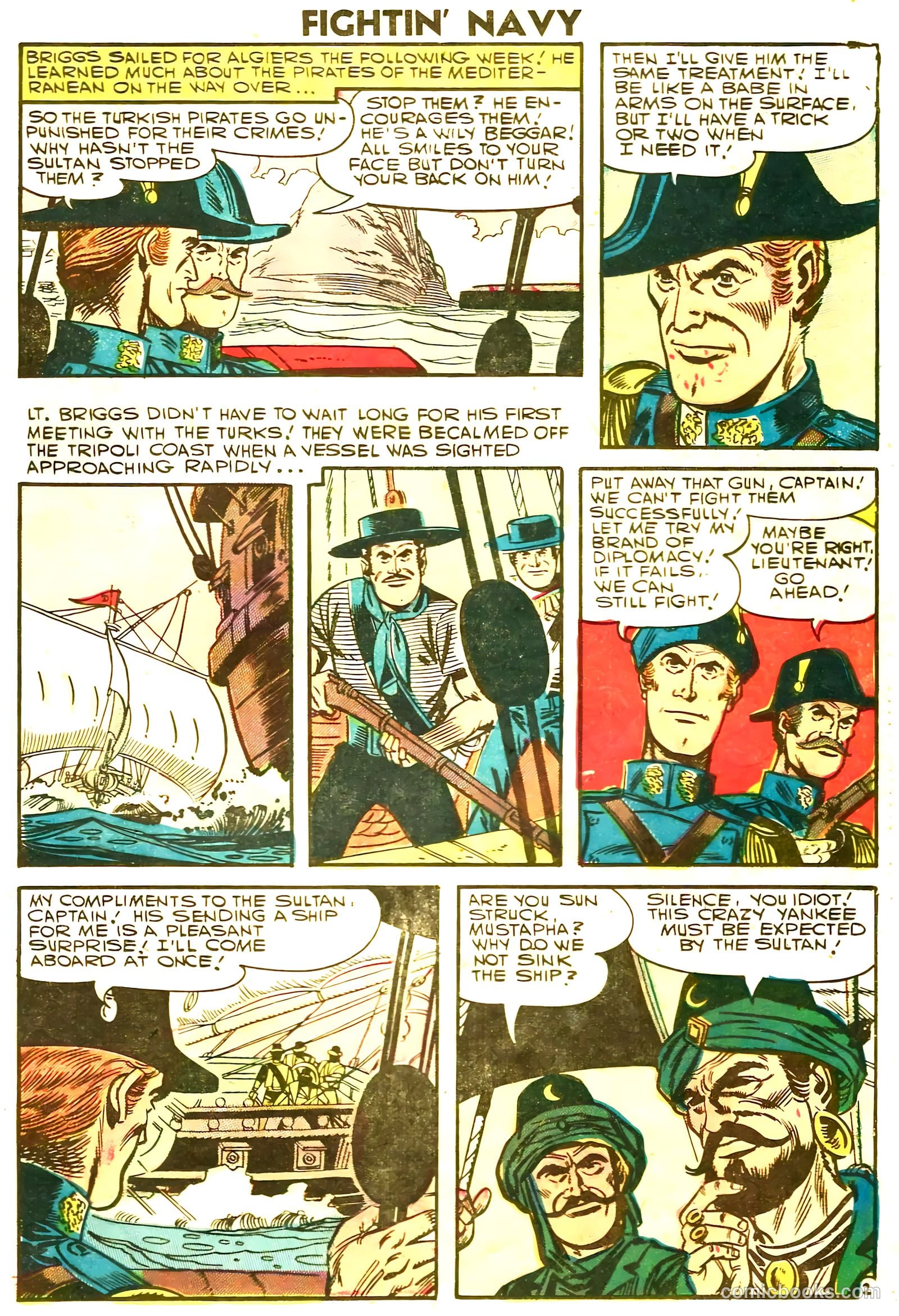 Fightin' Navy #78 (1957) — page 25 of 36