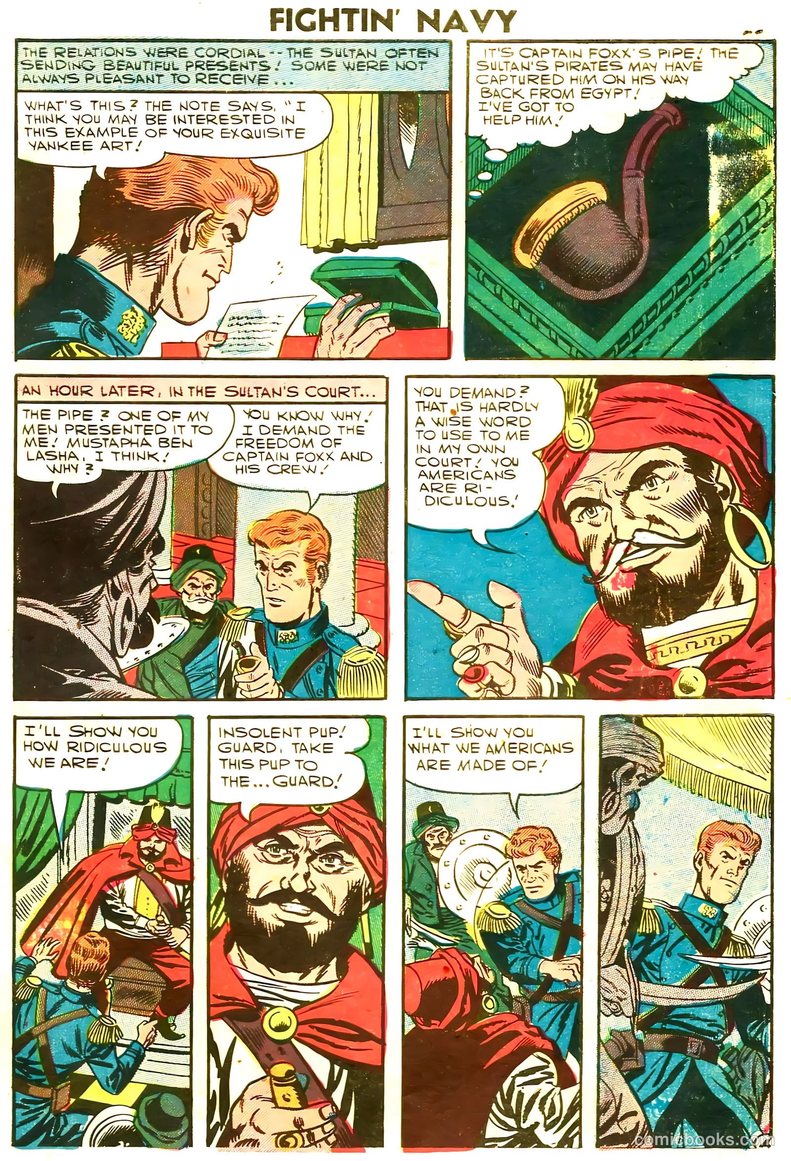 Fightin' Navy #78 (1957) — page 27 of 36