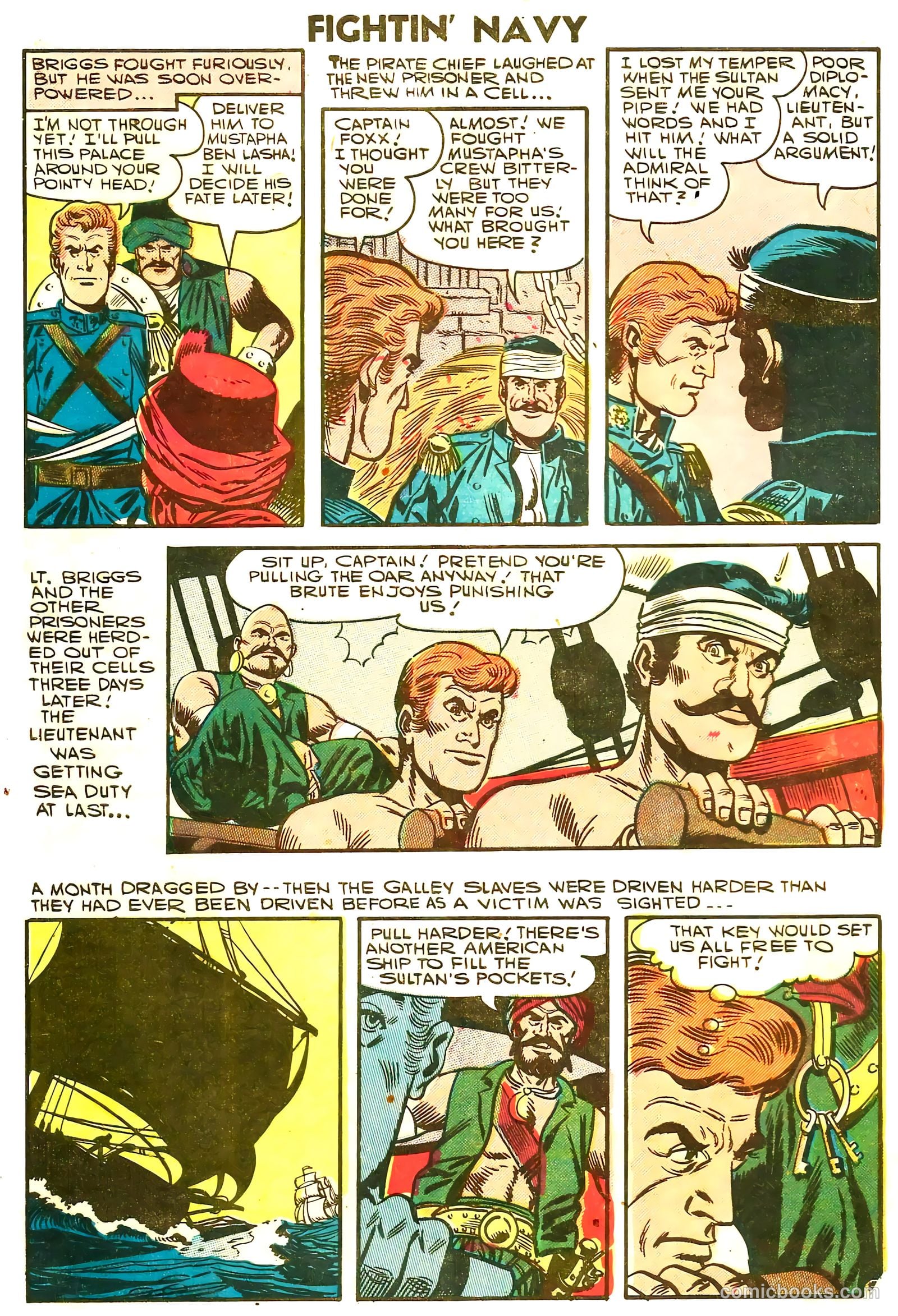 Fightin' Navy #78 (1957) — page 28 of 36