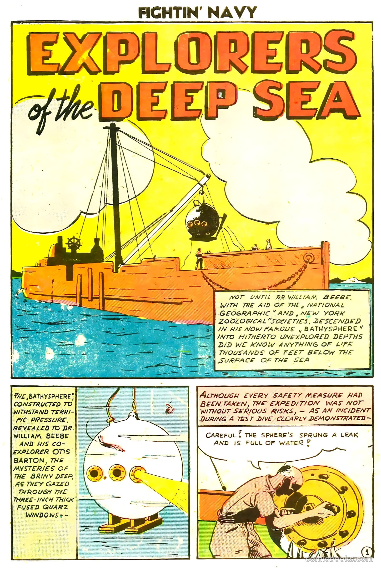Fightin' Navy #78 (1957) — page 30 of 36