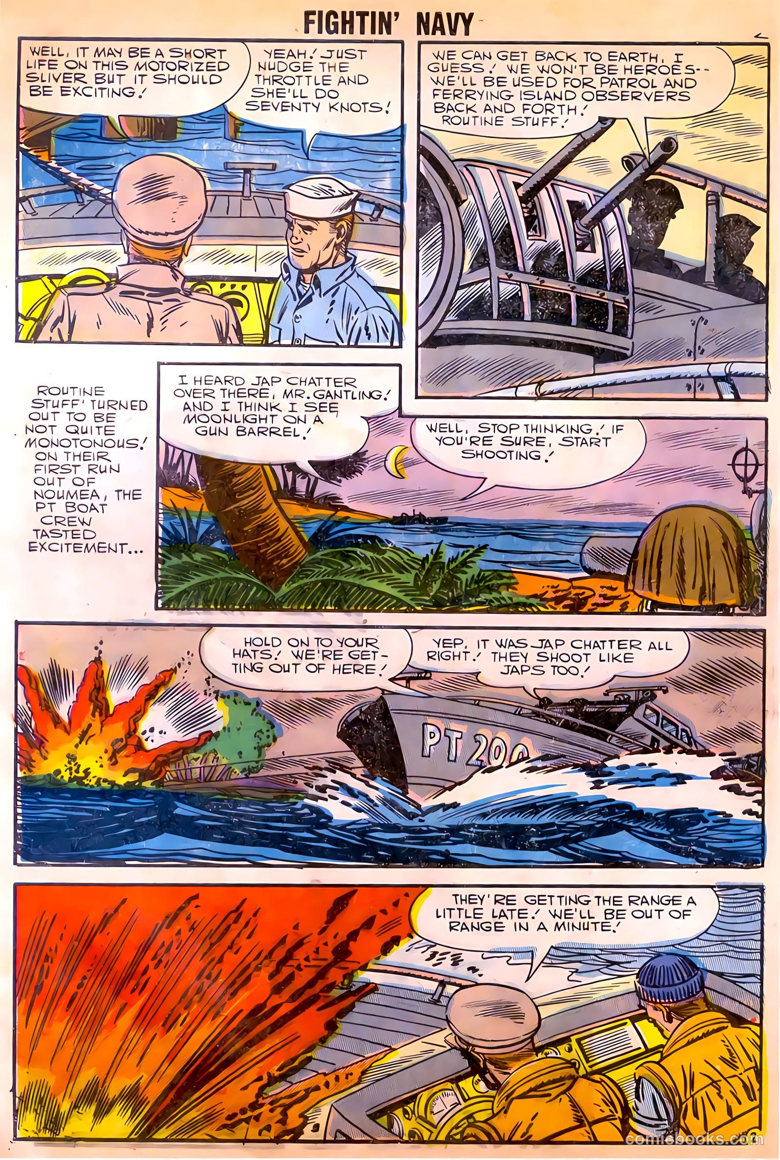 Fightin' Navy #79 (1957) — page 4 of 36