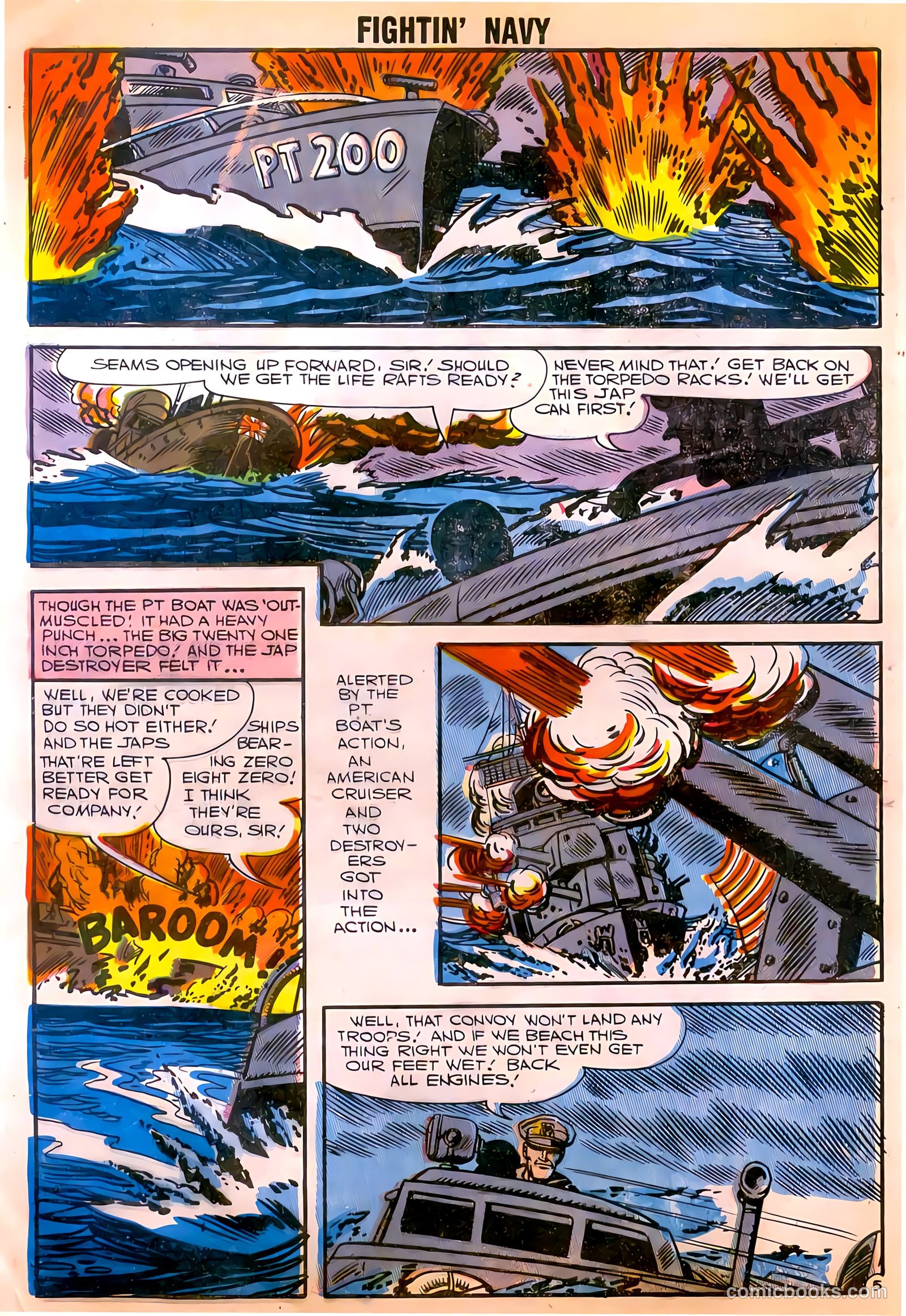 Fightin' Navy #79 (1957) — page 8 of 36