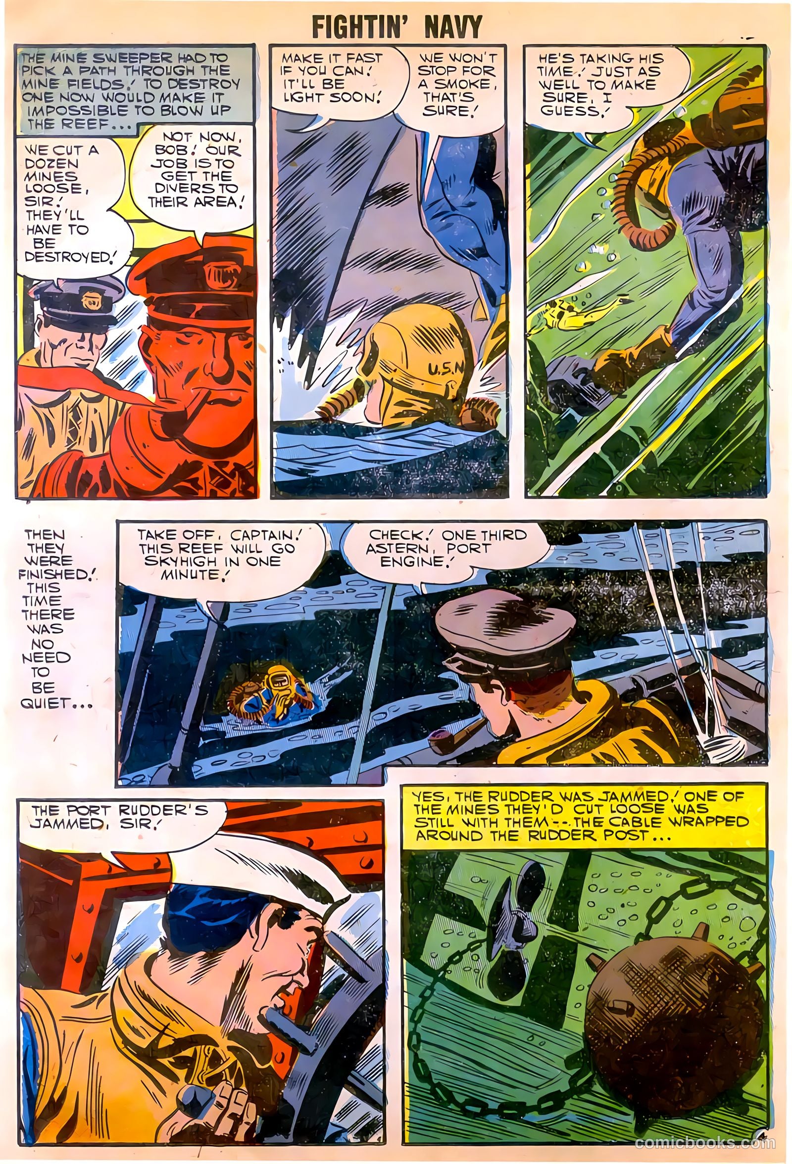 Fightin' Navy #79 (1957) — page 14 of 36